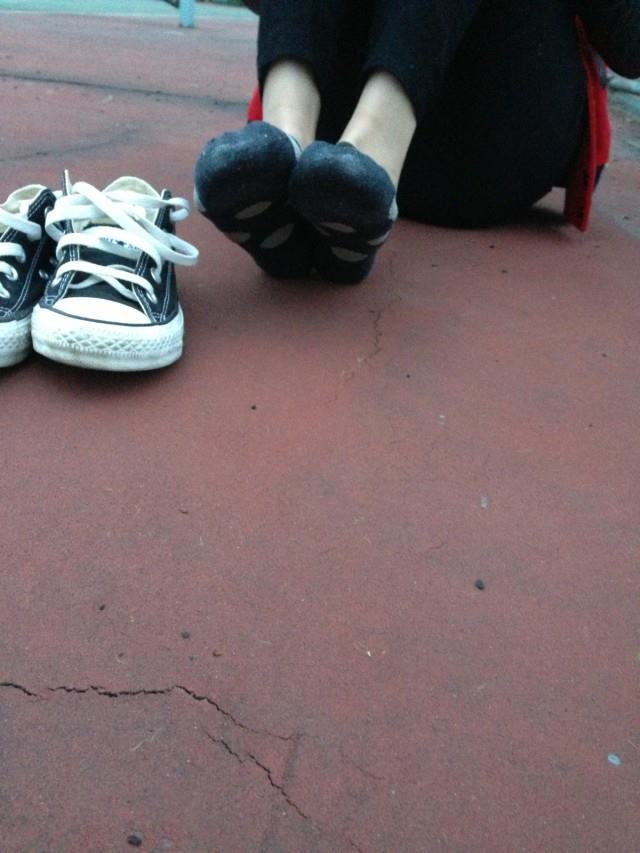 图片[42]-织梦行影@NO.020-第二十期 操场黑棉袜帆布鞋（操场）[51P] – 速更版-美库