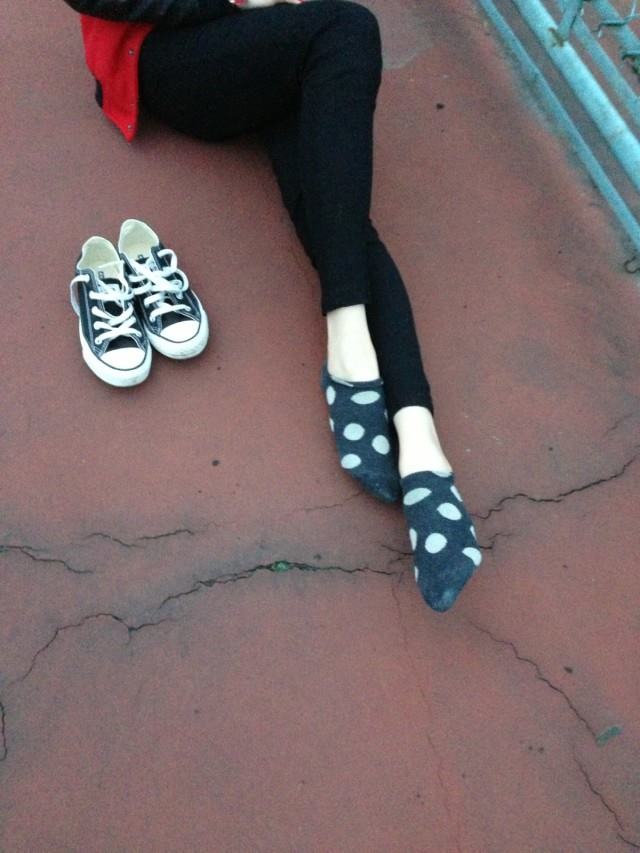 图片[50]-织梦行影@NO.020-第二十期 操场黑棉袜帆布鞋（操场）[51P] – 速更版-美库