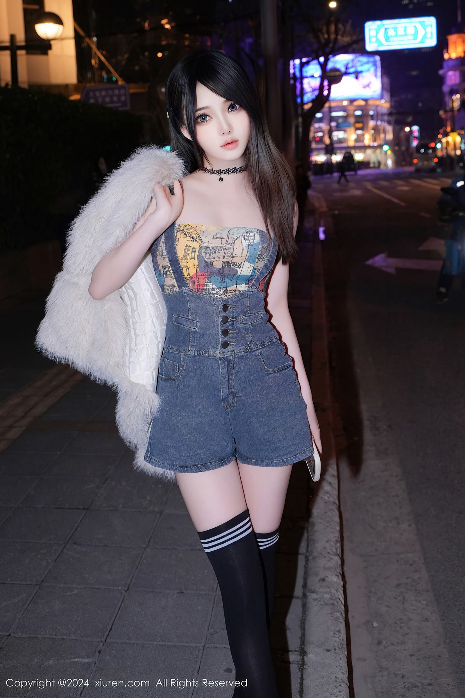 图片[21]-[Xiuren秀人网]2024.05.09 NO.8508 林月月 蓝色牛仔裙 [19+1P] – 速更版-美库