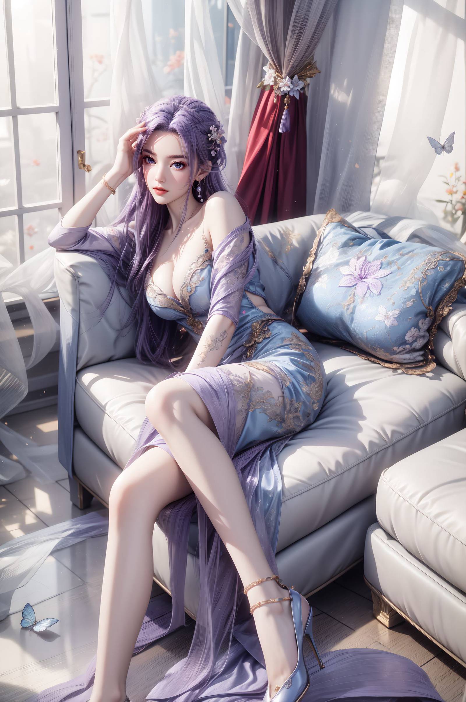 图片[17]-AI绘画 287 云霄[26P] – 速更版-美库