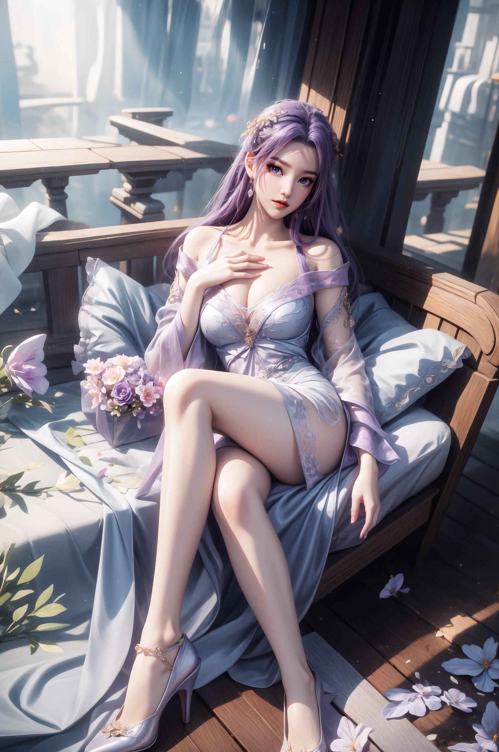 图片[25]-AI绘画 287 云霄[26P] – 速更版-美库