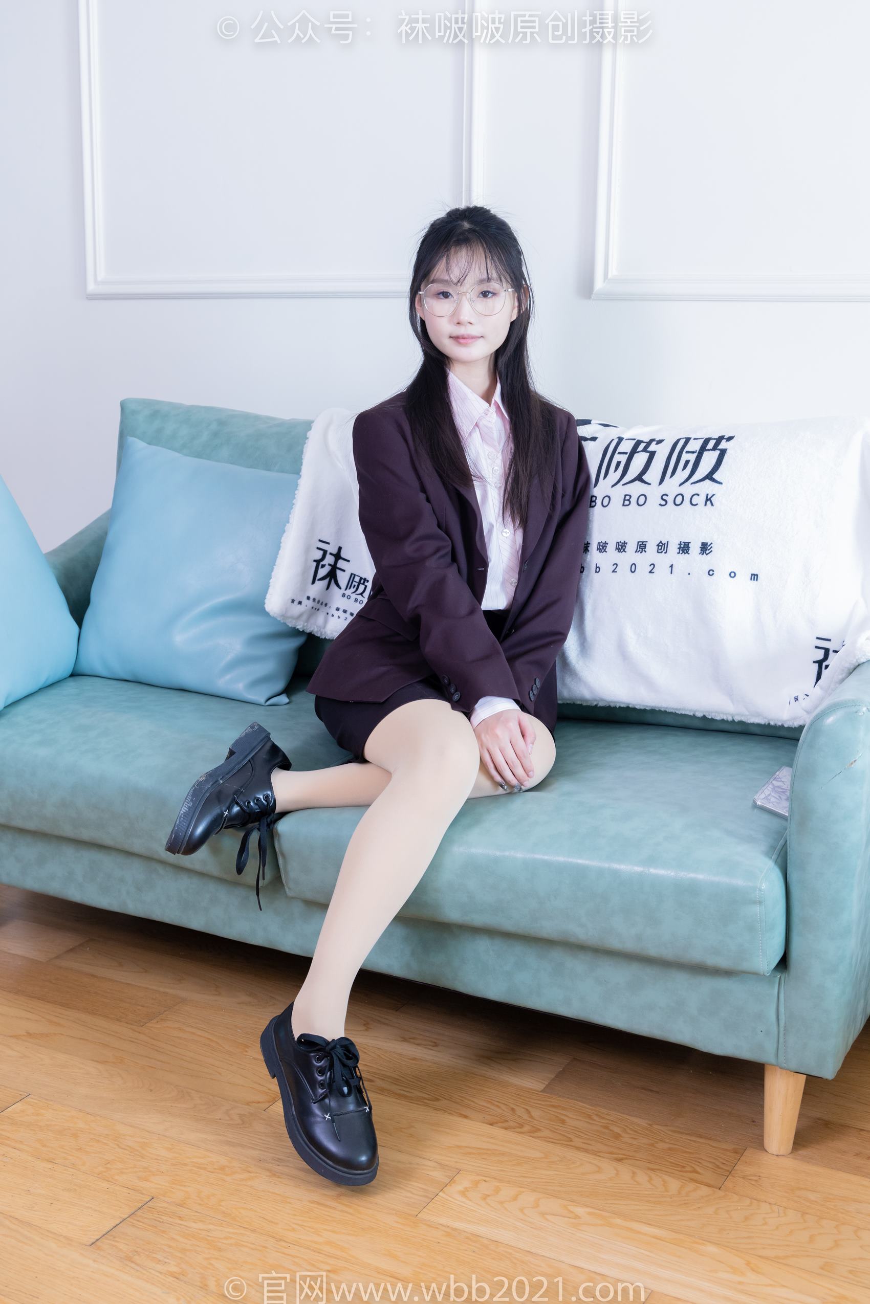 图片[14]-[BoBoSocks袜啵啵]NO.362 甜甜圈-两双皮鞋、厚肉丝、厚黑丝、ol制服[230P] – 速更版-美库