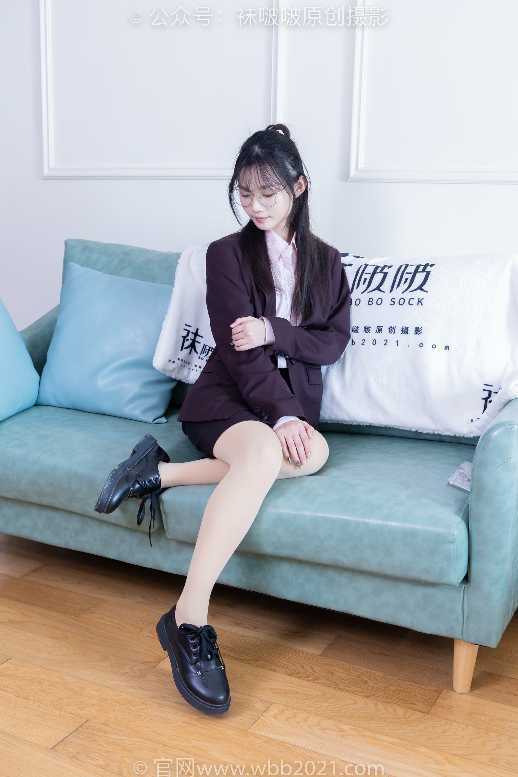 图片[15]-[BoBoSocks袜啵啵]NO.362 甜甜圈-两双皮鞋、厚肉丝、厚黑丝、ol制服[230P] – 速更版-美库