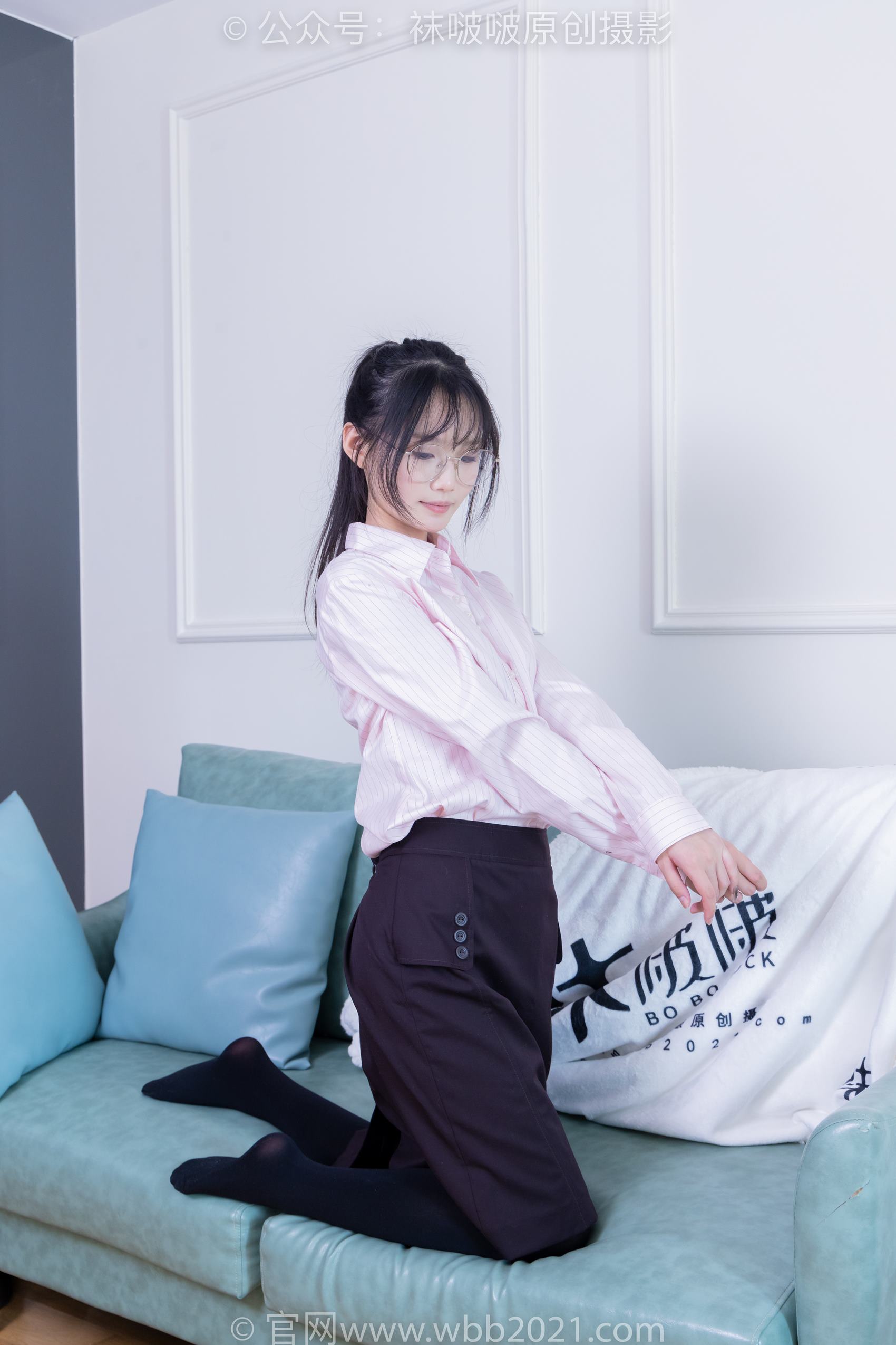 图片[218]-[BoBoSocks袜啵啵]NO.362 甜甜圈-两双皮鞋、厚肉丝、厚黑丝、ol制服[230P] – 速更版-美库