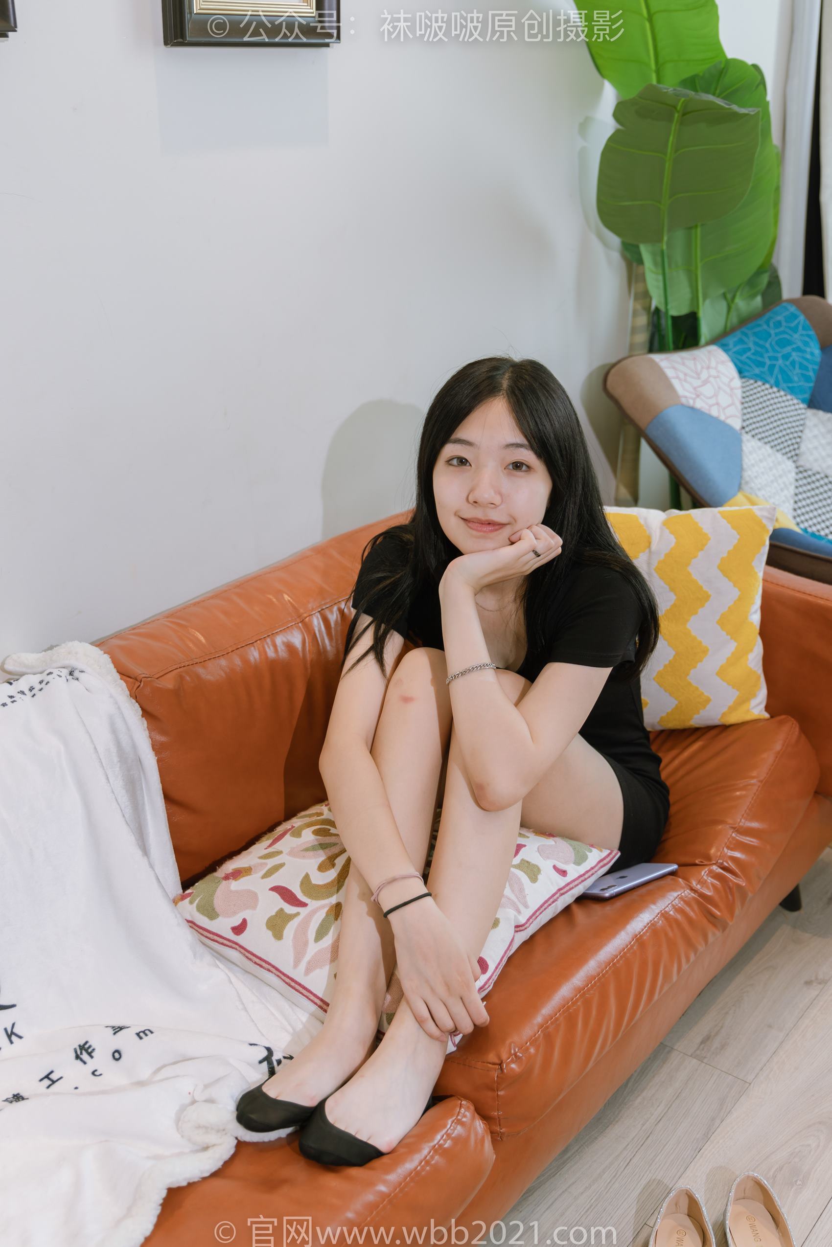 图片[17]-[BoBoSocks袜啵啵]NO.363 小甜豆-两双平底鞋、黑色船袜、裸足[140P] – 速更版-美库