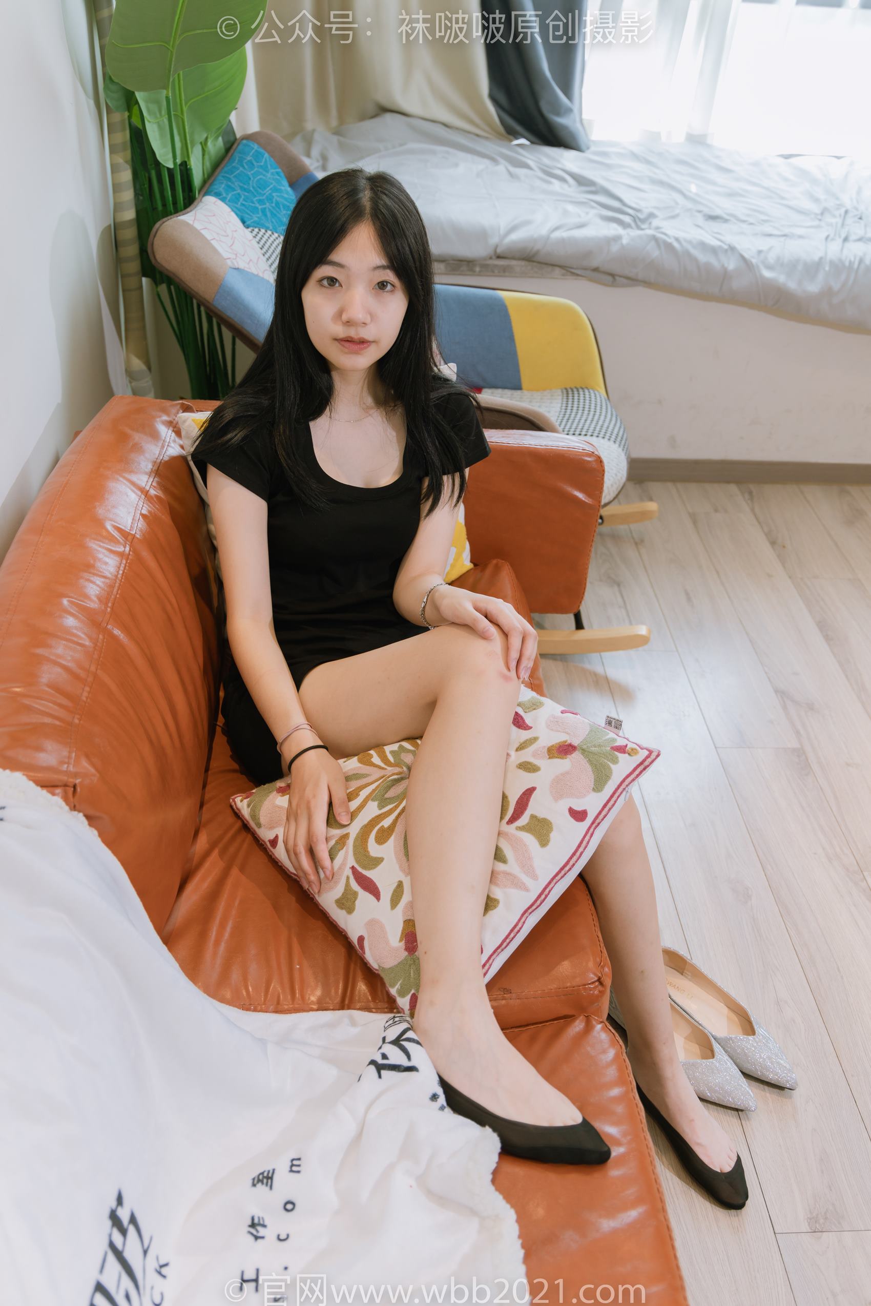 图片[24]-[BoBoSocks袜啵啵]NO.363 小甜豆-两双平底鞋、黑色船袜、裸足[140P] – 速更版-美库