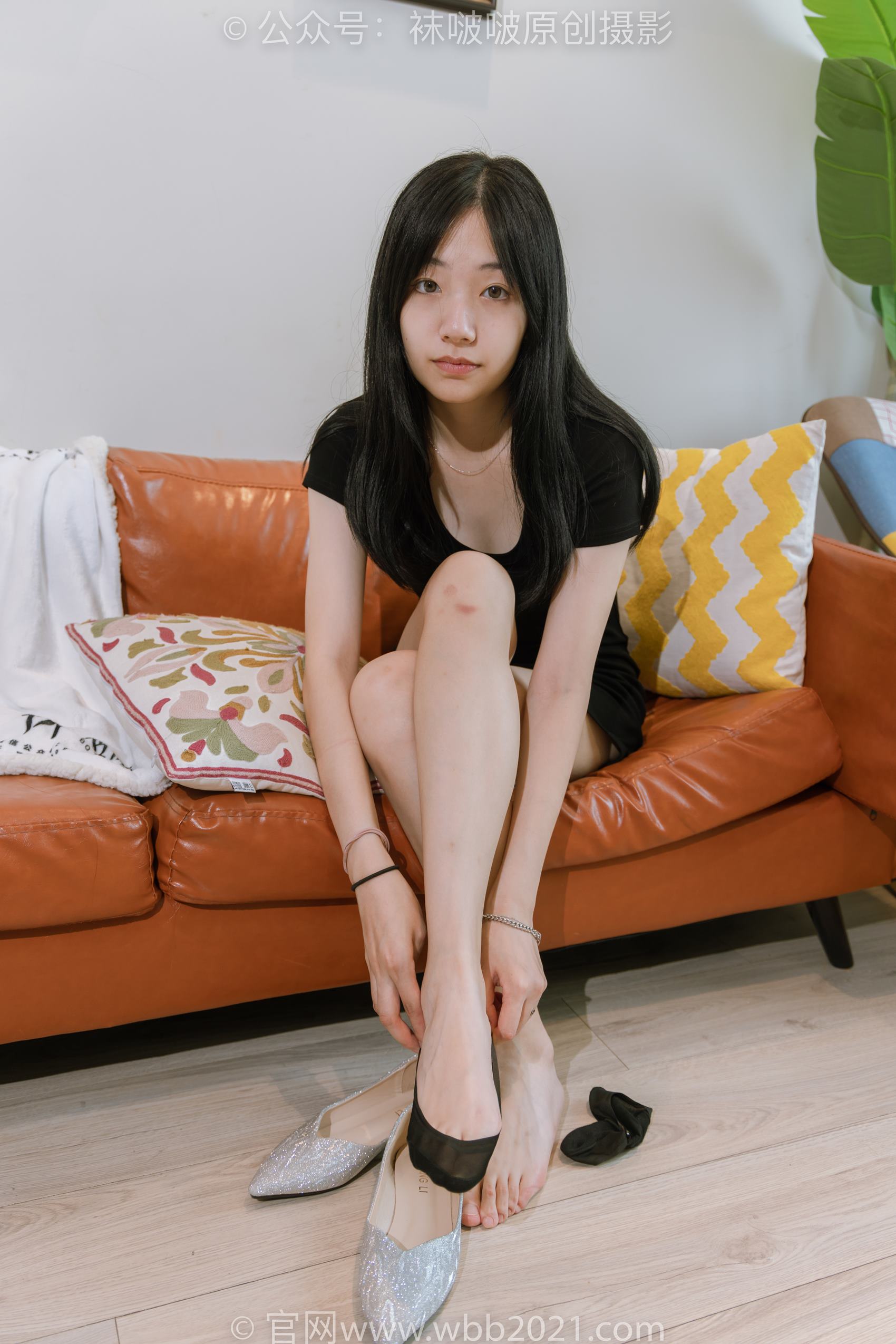 图片[34]-[BoBoSocks袜啵啵]NO.363 小甜豆-两双平底鞋、黑色船袜、裸足[140P] – 速更版-美库