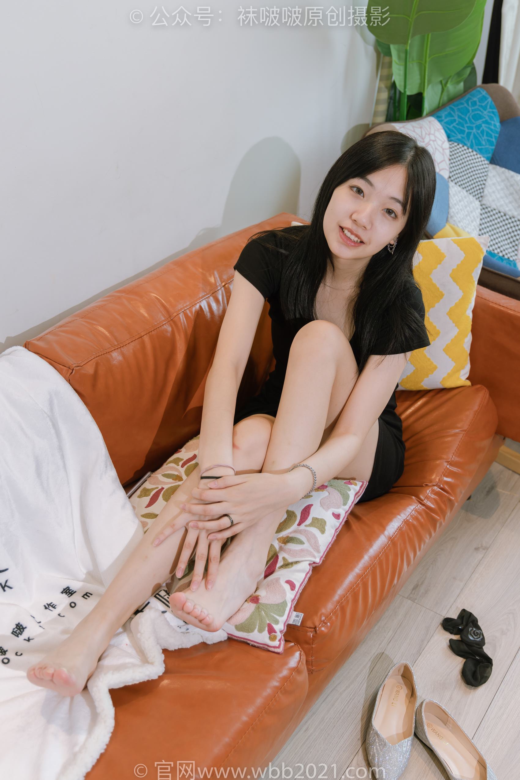 图片[48]-[BoBoSocks袜啵啵]NO.363 小甜豆-两双平底鞋、黑色船袜、裸足[140P] – 速更版-美库