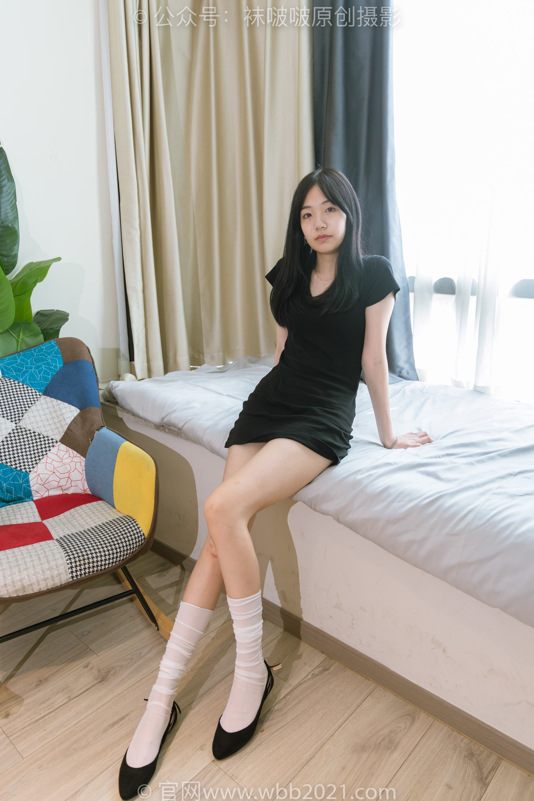 图片[72]-[BoBoSocks袜啵啵]NO.363 小甜豆-两双平底鞋、黑色船袜、裸足[140P] – 速更版-美库