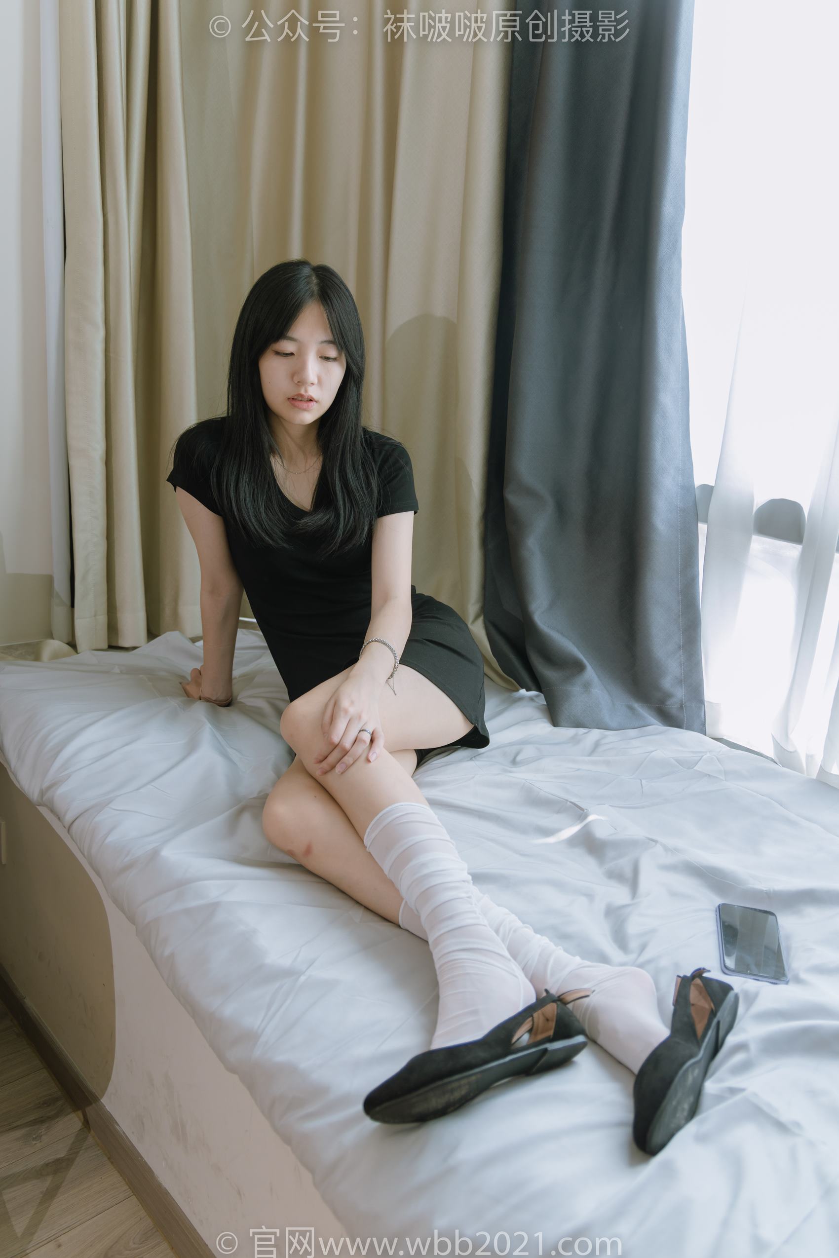 图片[81]-[BoBoSocks袜啵啵]NO.363 小甜豆-两双平底鞋、黑色船袜、裸足[140P] – 速更版-美库