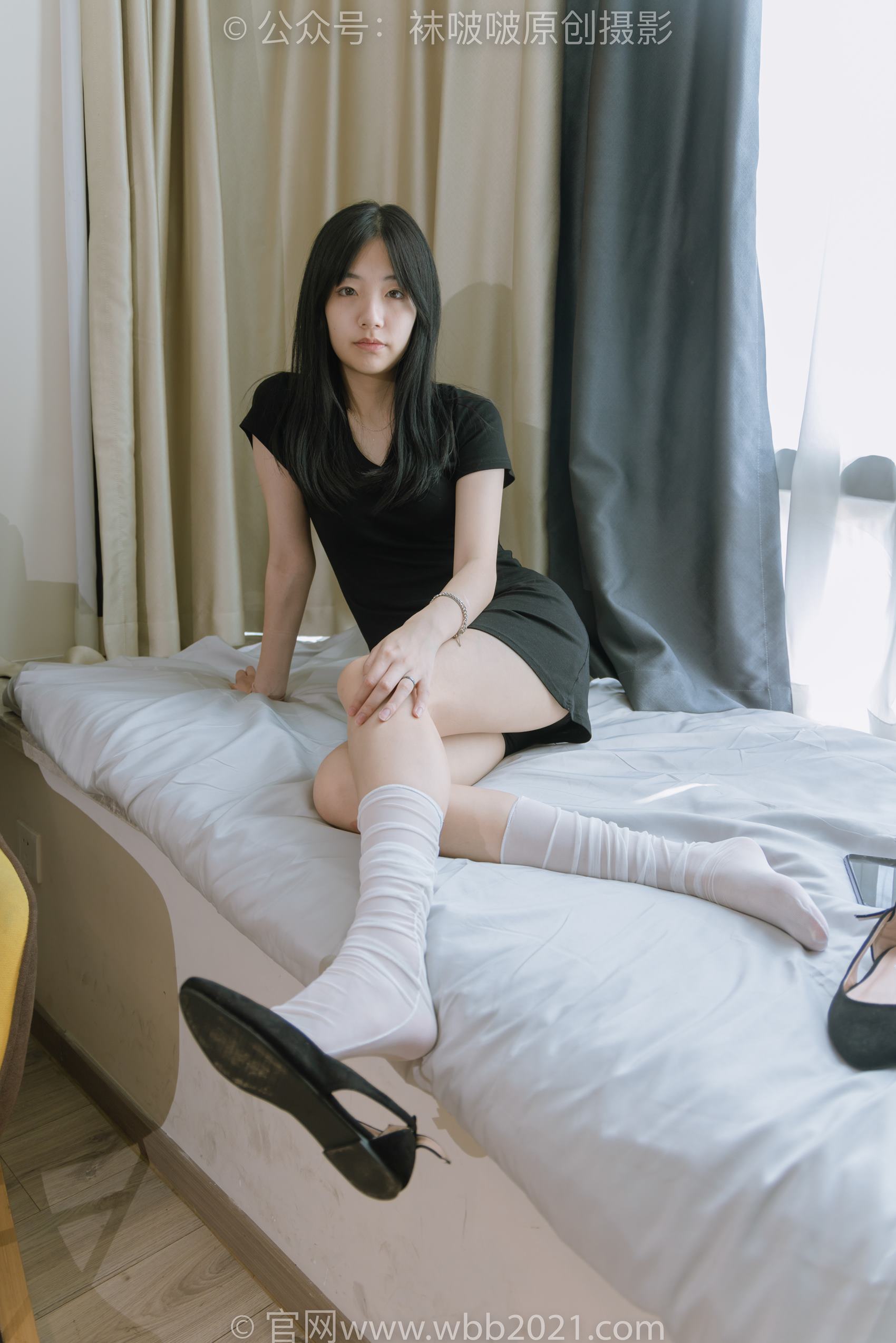 图片[82]-[BoBoSocks袜啵啵]NO.363 小甜豆-两双平底鞋、黑色船袜、裸足[140P] – 速更版-美库