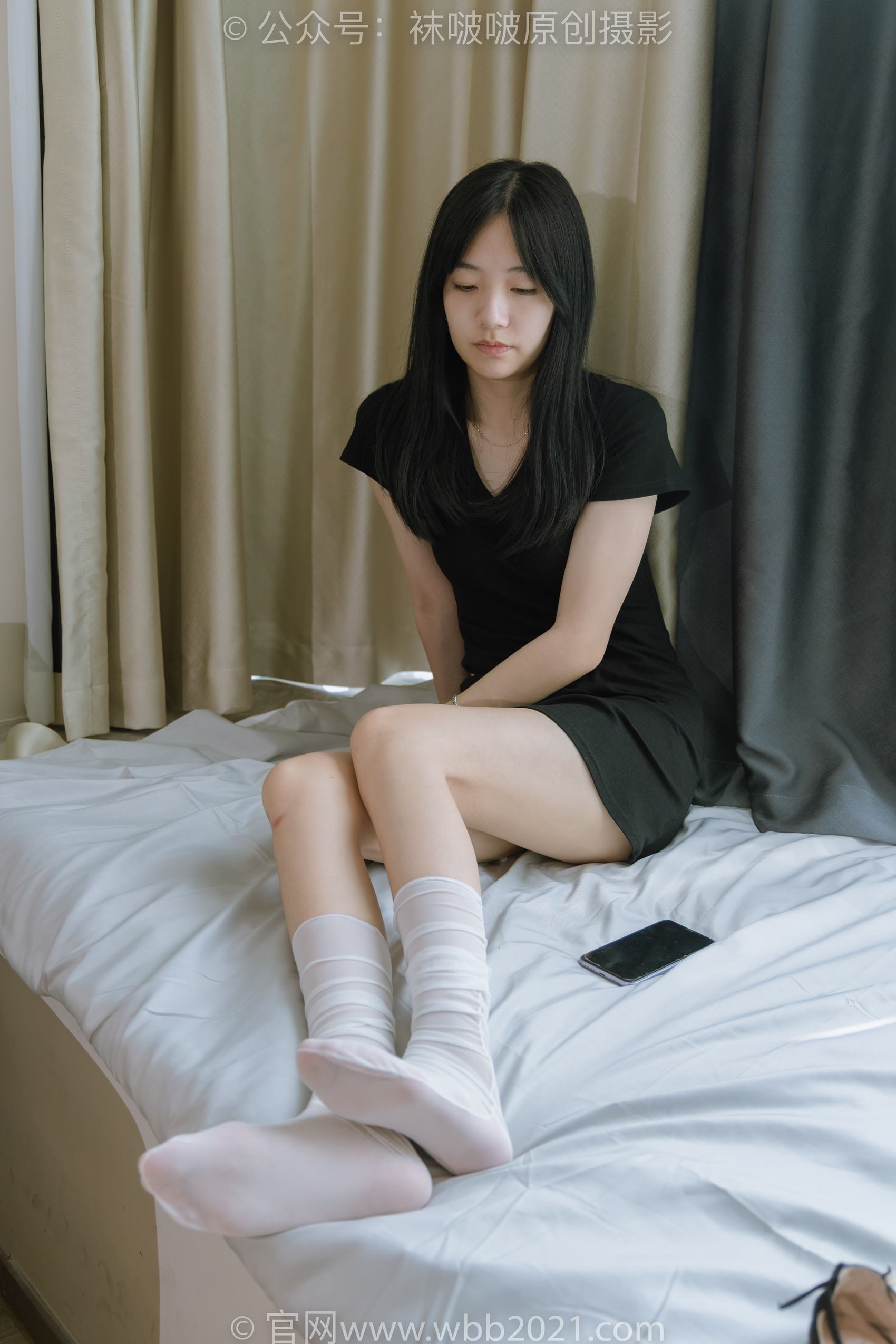 图片[86]-[BoBoSocks袜啵啵]NO.363 小甜豆-两双平底鞋、黑色船袜、裸足[140P] – 速更版-美库