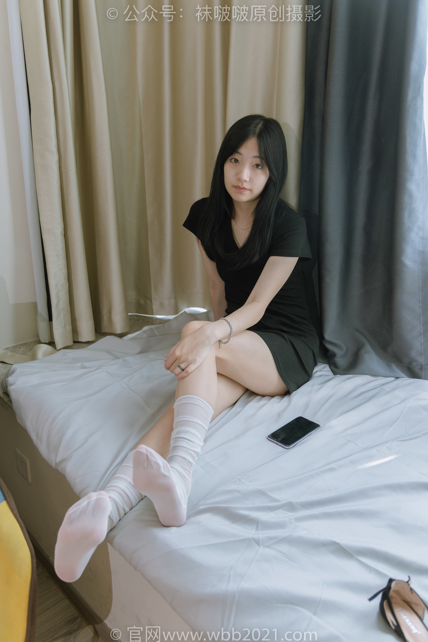 图片[89]-[BoBoSocks袜啵啵]NO.363 小甜豆-两双平底鞋、黑色船袜、裸足[140P] – 速更版-美库