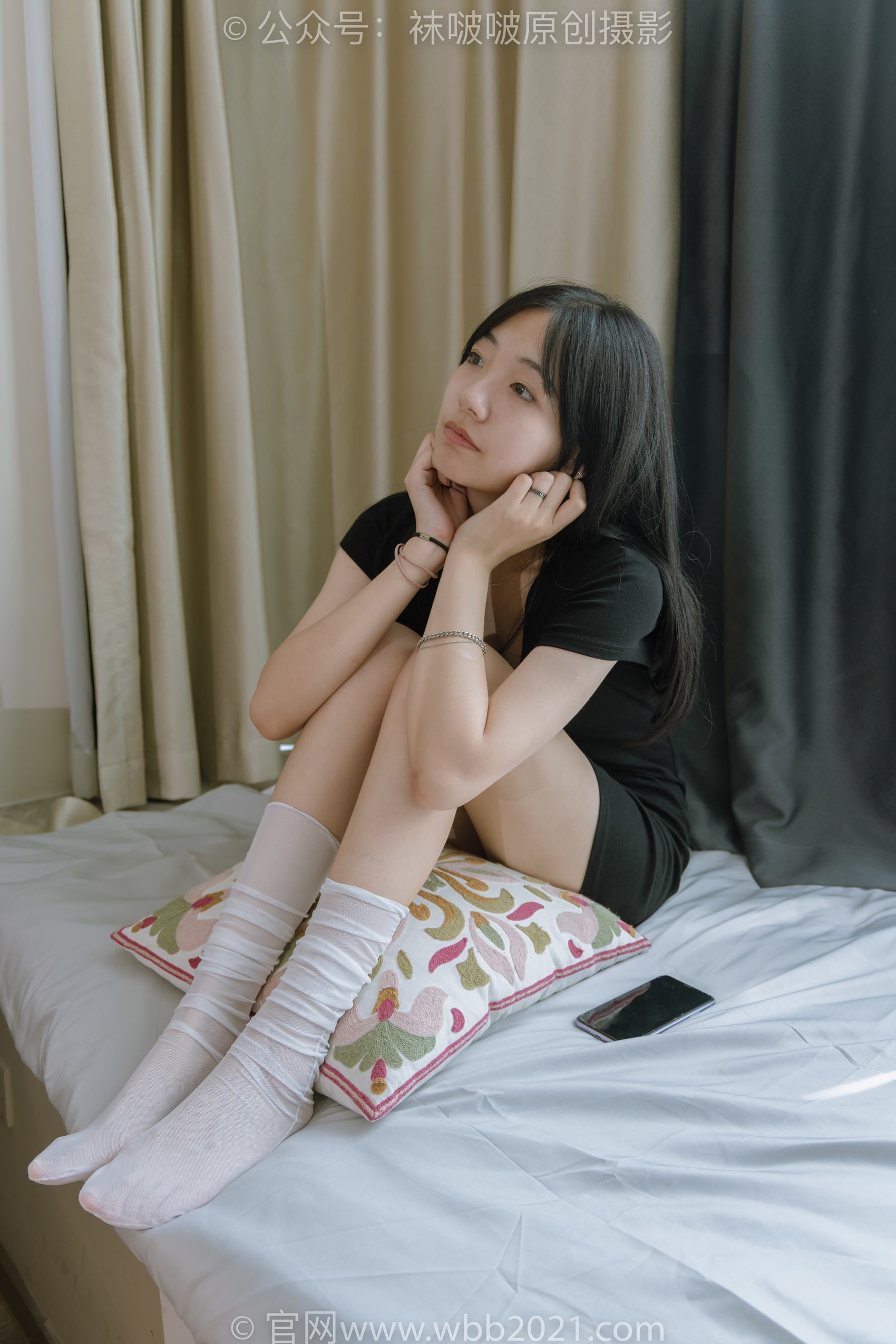 图片[99]-[BoBoSocks袜啵啵]NO.363 小甜豆-两双平底鞋、黑色船袜、裸足[140P] – 速更版-美库