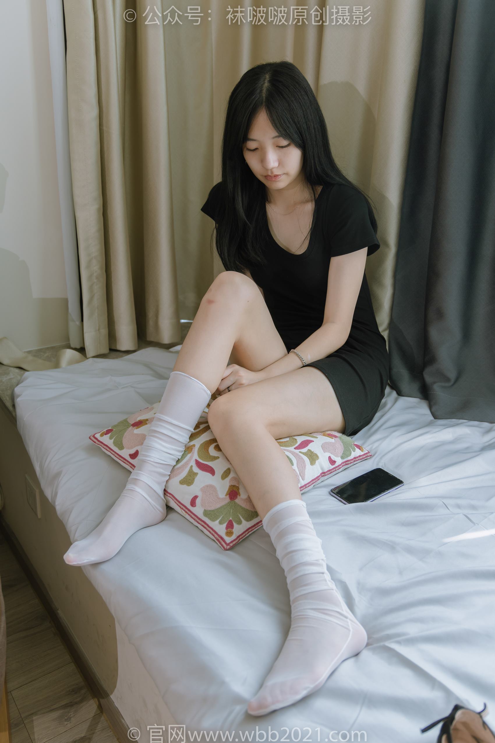 图片[100]-[BoBoSocks袜啵啵]NO.363 小甜豆-两双平底鞋、黑色船袜、裸足[140P] – 速更版-美库