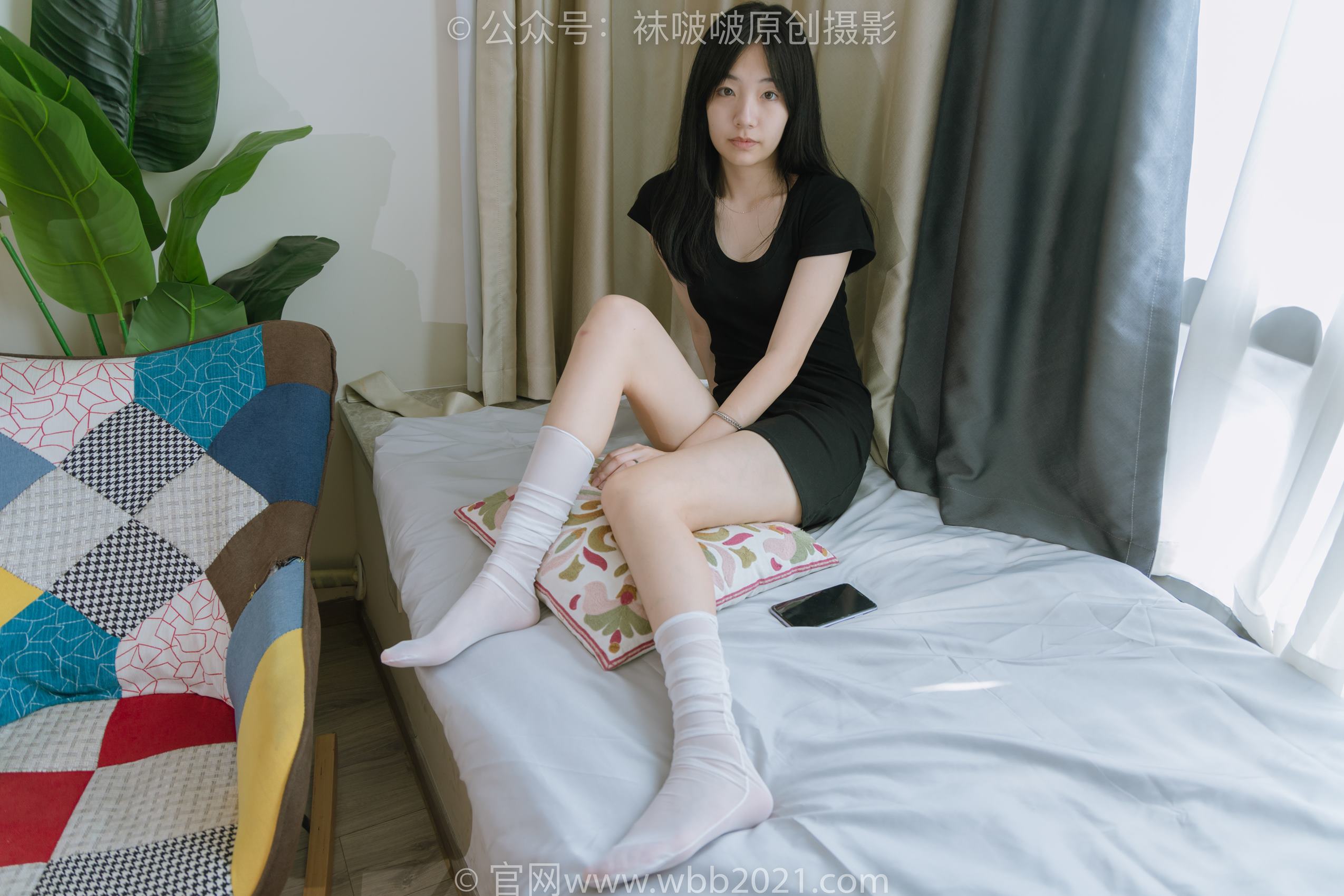 图片[101]-[BoBoSocks袜啵啵]NO.363 小甜豆-两双平底鞋、黑色船袜、裸足[140P] – 速更版-美库