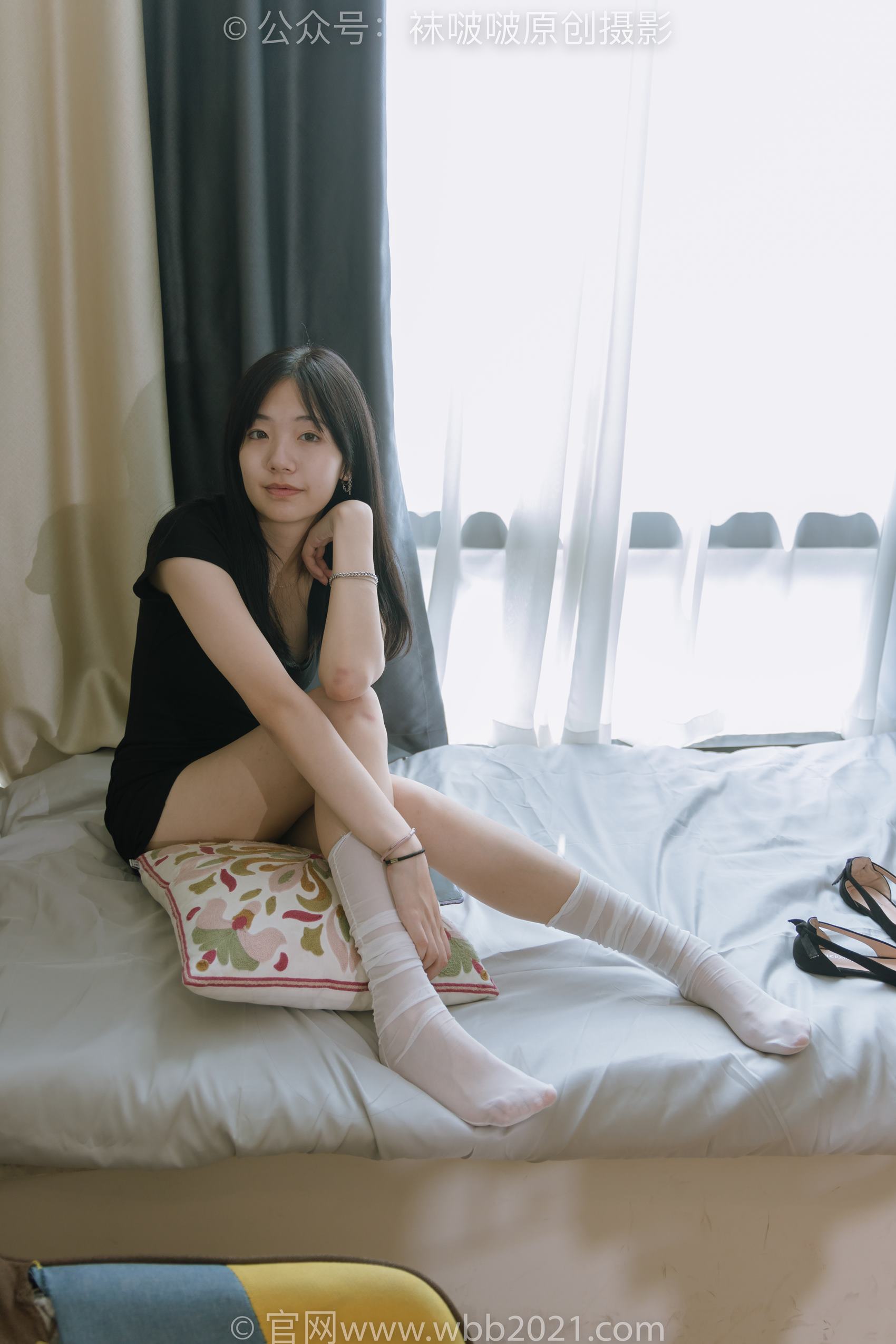 图片[104]-[BoBoSocks袜啵啵]NO.363 小甜豆-两双平底鞋、黑色船袜、裸足[140P] – 速更版-美库