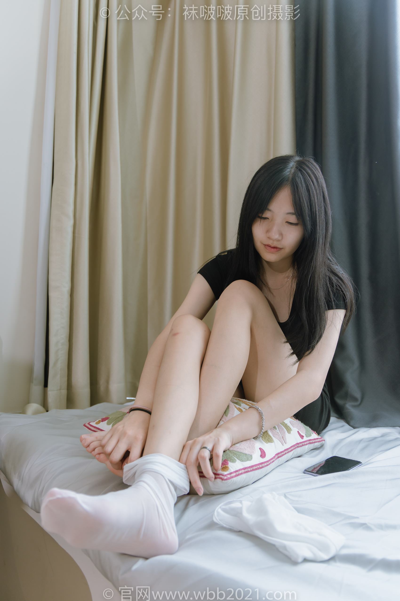 图片[115]-[BoBoSocks袜啵啵]NO.363 小甜豆-两双平底鞋、黑色船袜、裸足[140P] – 速更版-美库