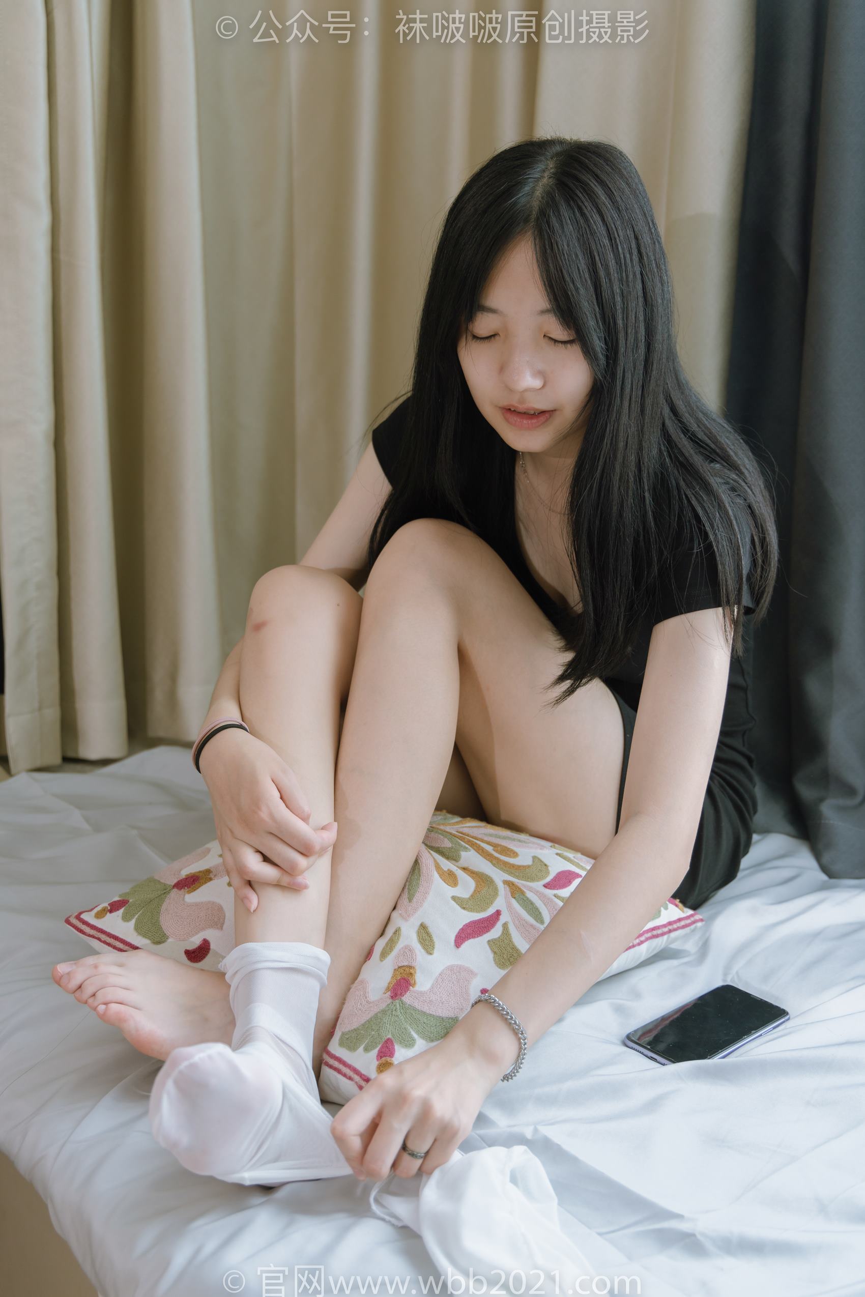 图片[117]-[BoBoSocks袜啵啵]NO.363 小甜豆-两双平底鞋、黑色船袜、裸足[140P] – 速更版-美库