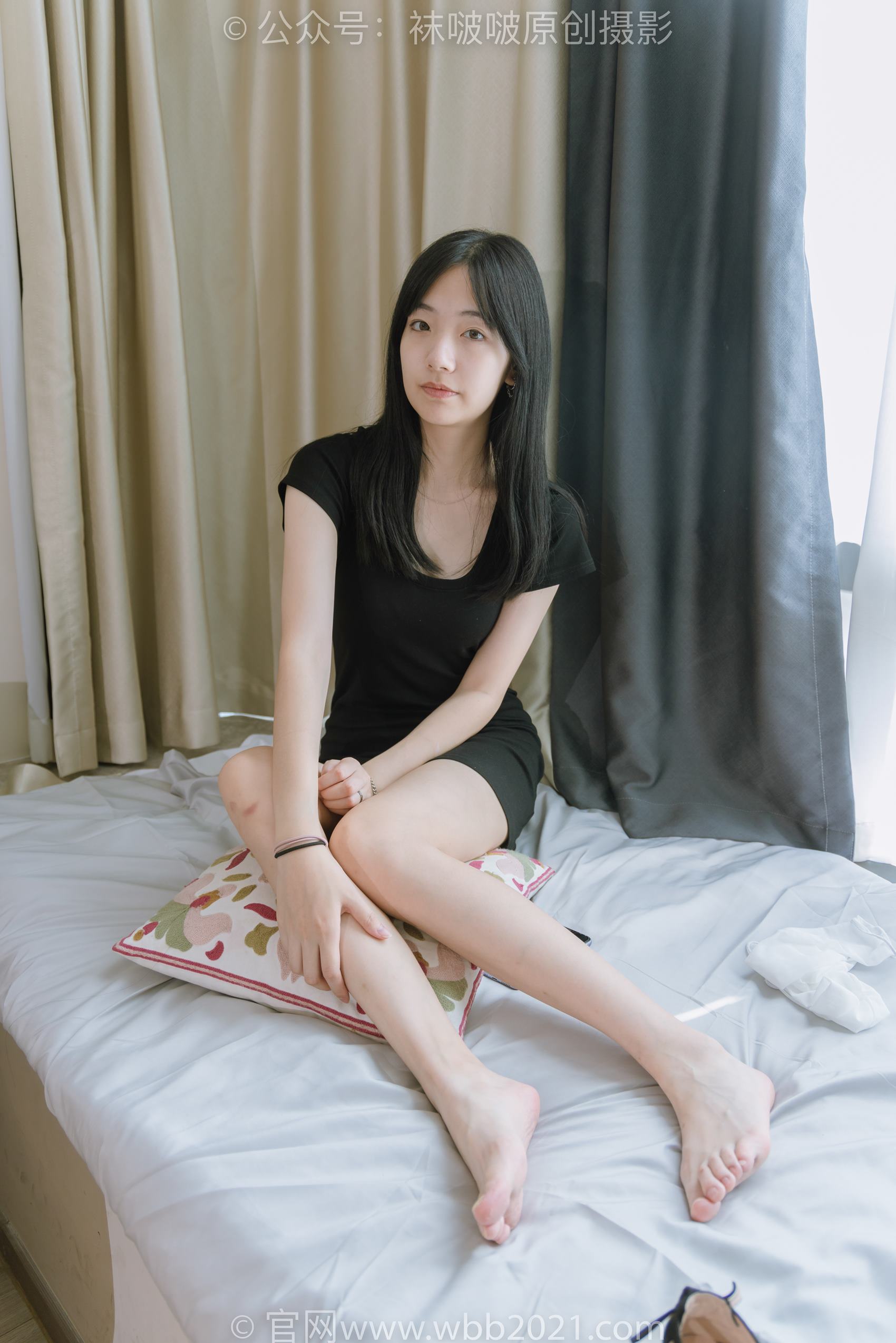 图片[124]-[BoBoSocks袜啵啵]NO.363 小甜豆-两双平底鞋、黑色船袜、裸足[140P] – 速更版-美库