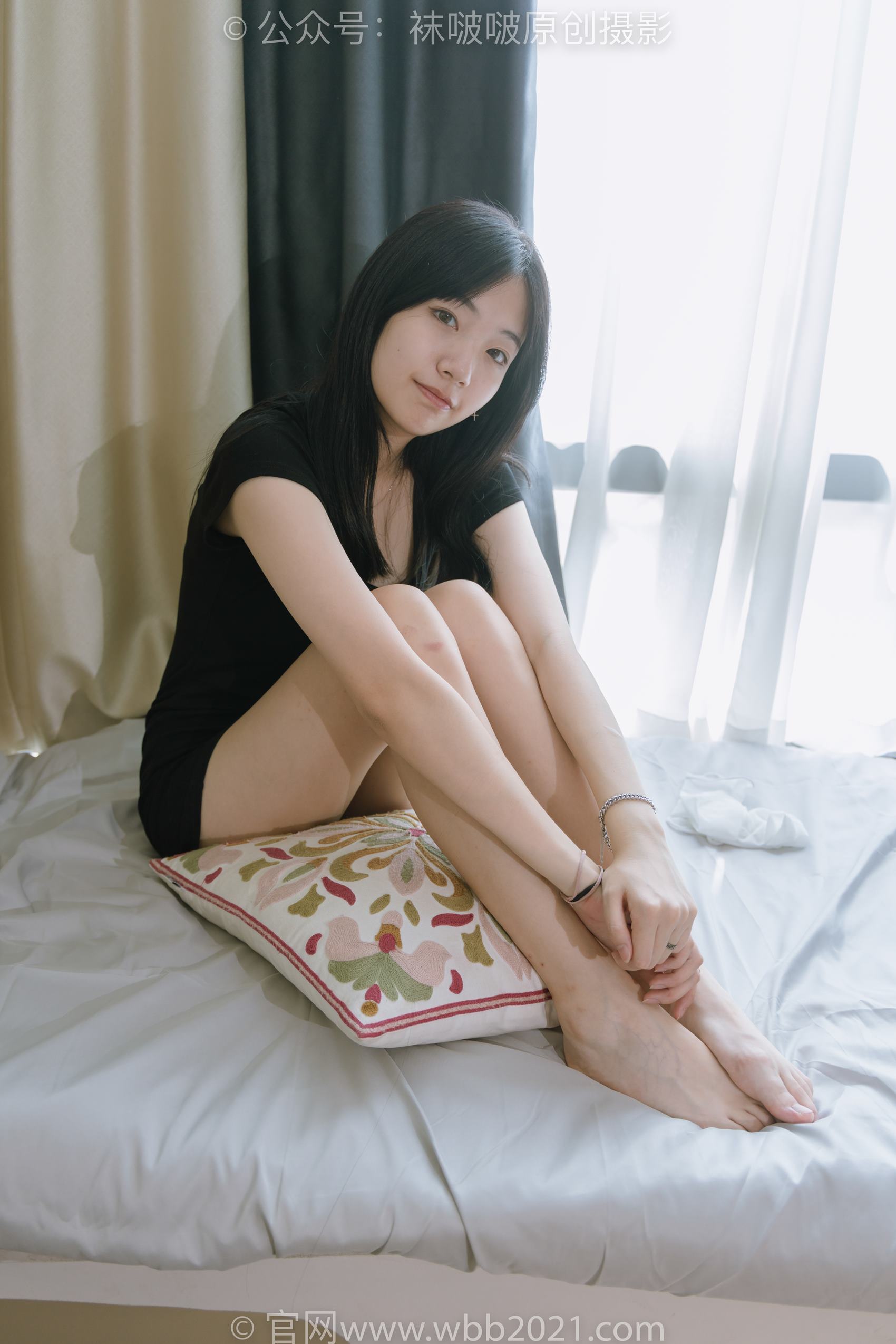 图片[127]-[BoBoSocks袜啵啵]NO.363 小甜豆-两双平底鞋、黑色船袜、裸足[140P] – 速更版-美库