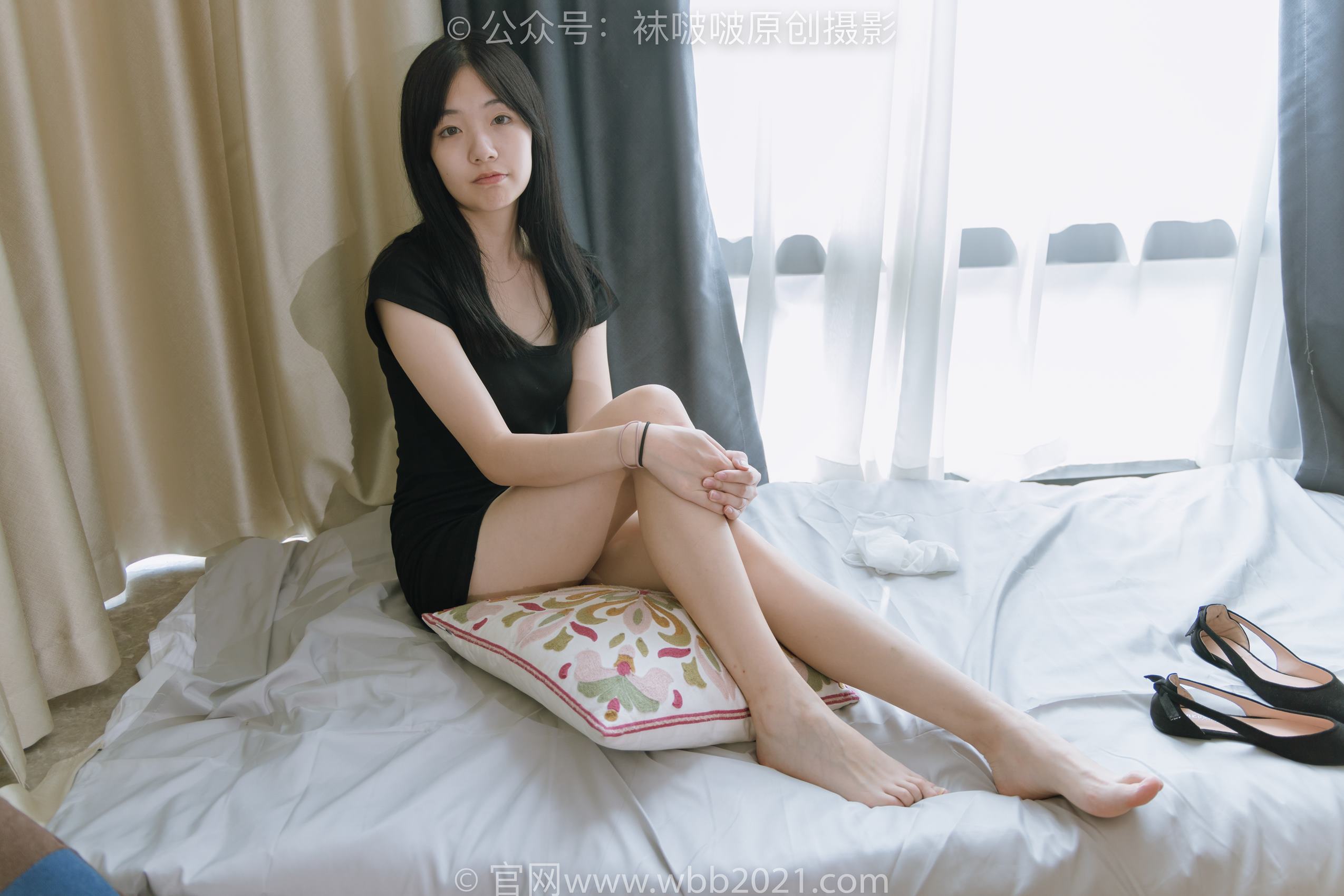 图片[128]-[BoBoSocks袜啵啵]NO.363 小甜豆-两双平底鞋、黑色船袜、裸足[140P] – 速更版-美库