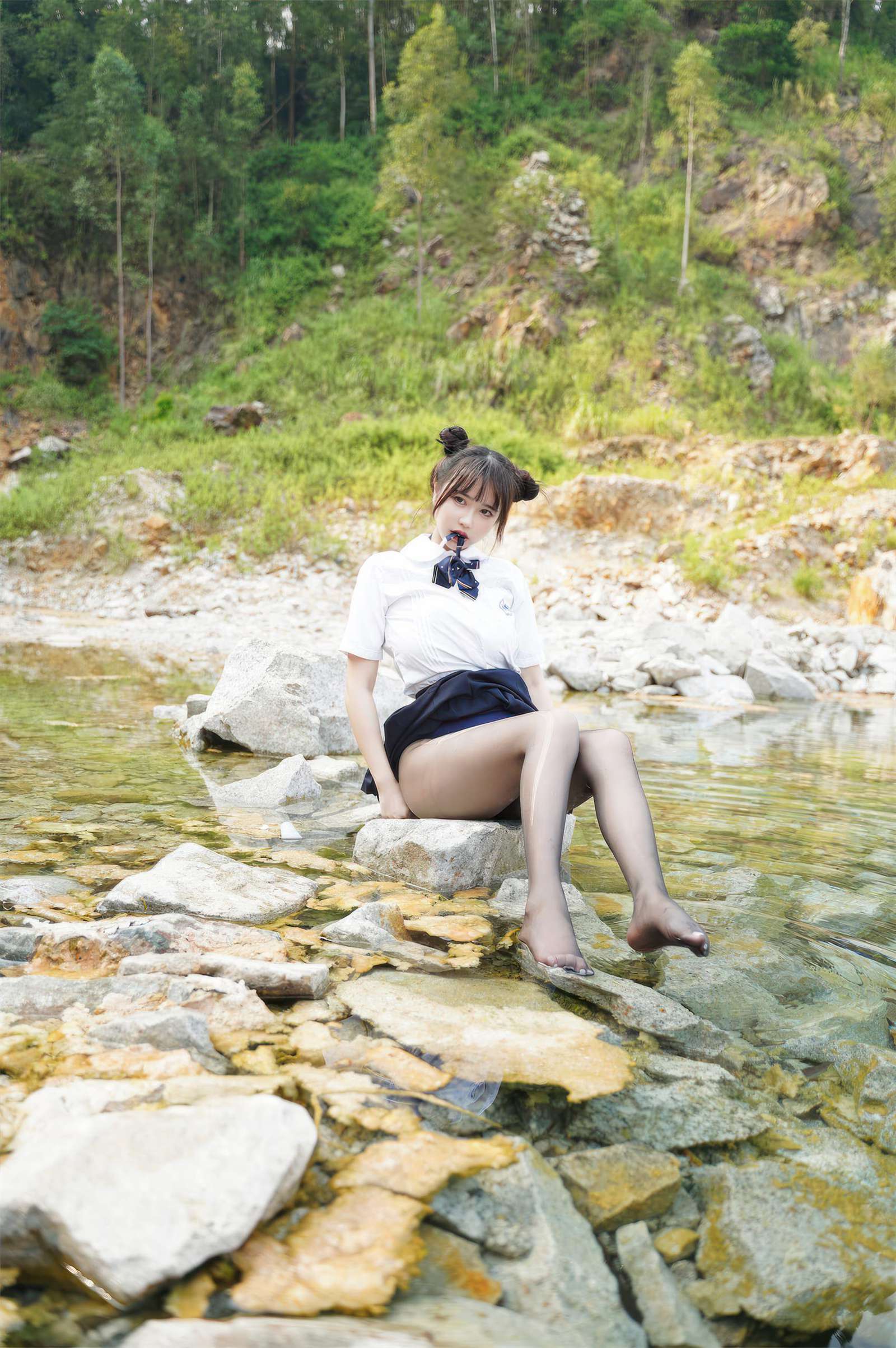 图片[14]-Tina很妖孽呀 – 小溪体操服死库水JK[42P] – 速更版-美库