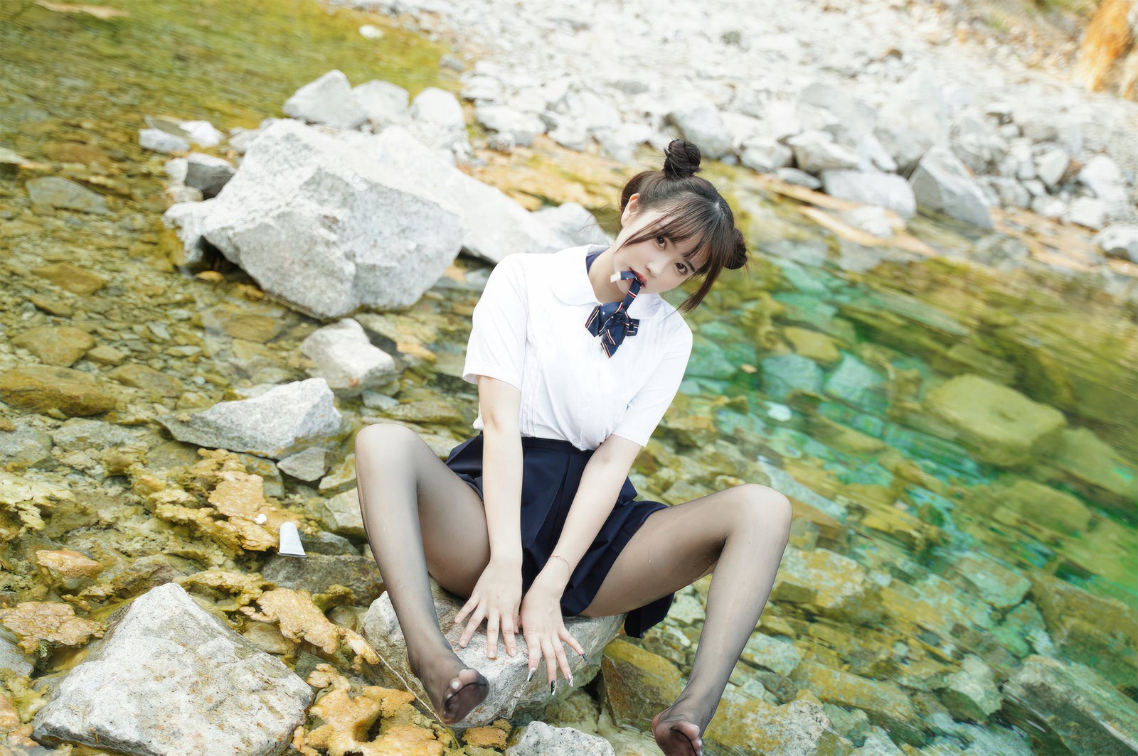 图片[20]-Tina很妖孽呀 – 小溪体操服死库水JK[42P] – 速更版-美库