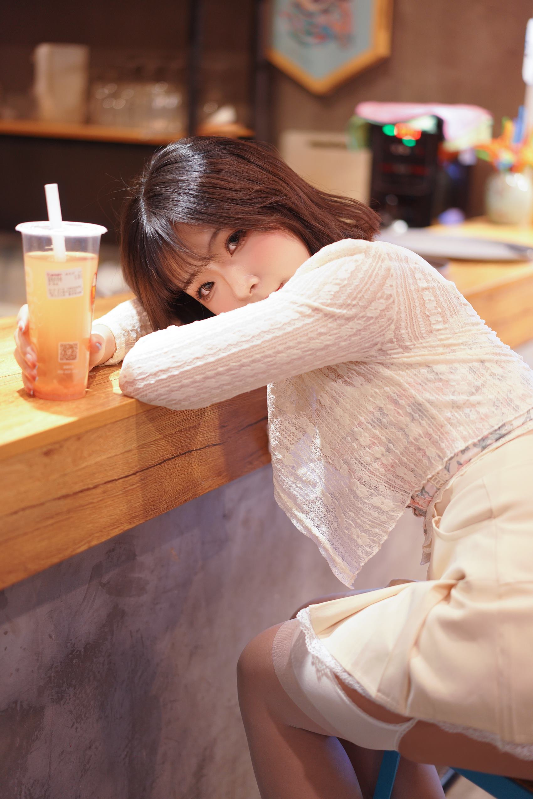 图片[10]-yuuhui玉汇  – 蕾丝情人[17P] – 速更版-美库