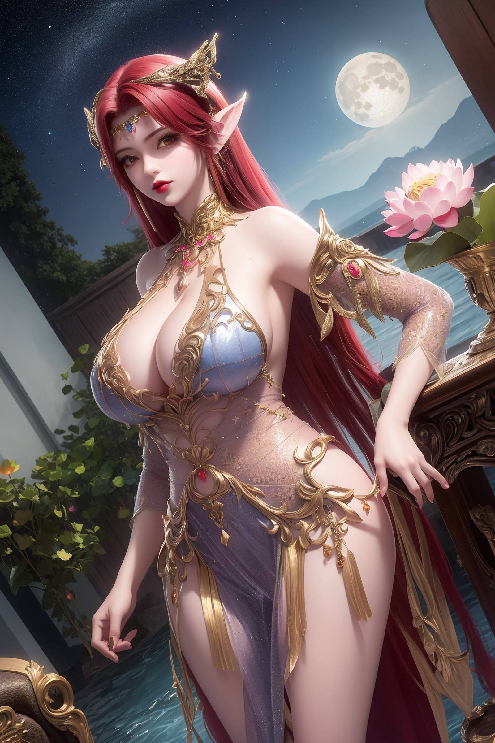 图片[11]-AI绘画 296 妖夜[32P] – 速更版-美库