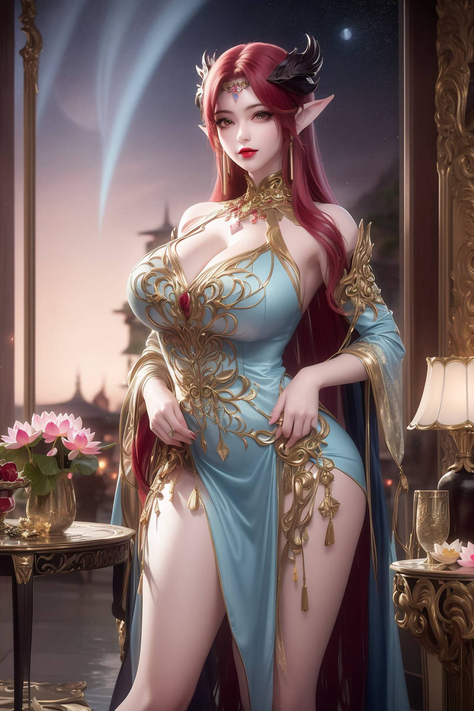 图片[16]-AI绘画 296 妖夜[32P] – 速更版-美库