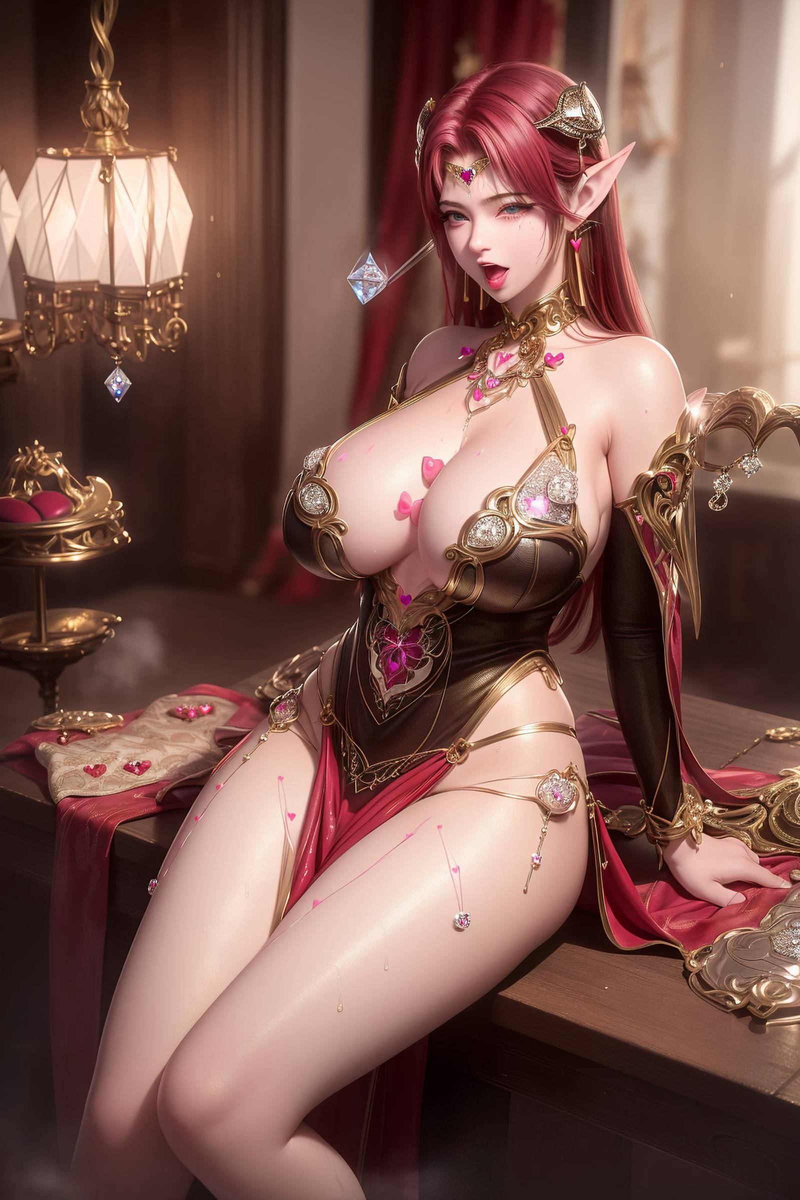 图片[24]-AI绘画 296 妖夜[32P] – 速更版-美库