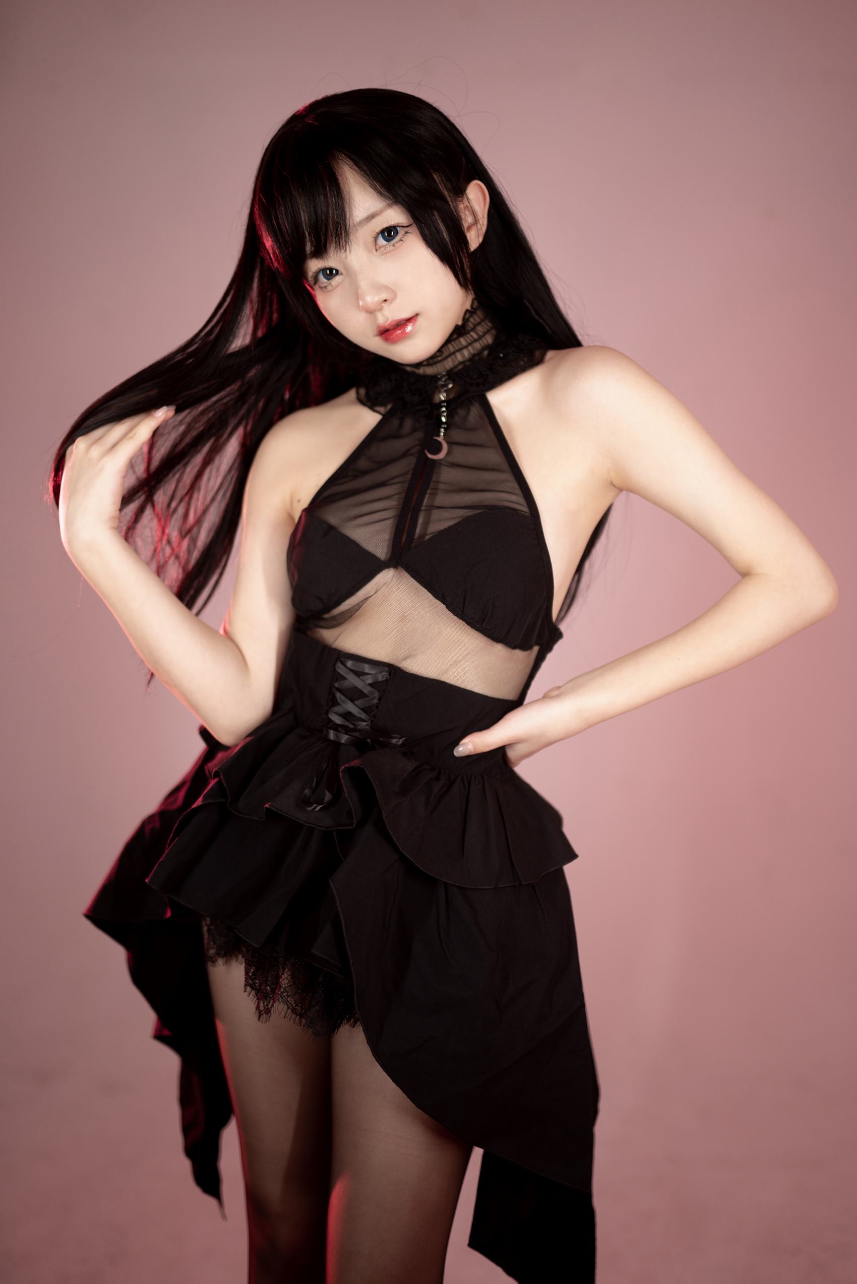 图片[14]-花铃 – 黑丝燕尾礼服[72P] – 速更版-美库