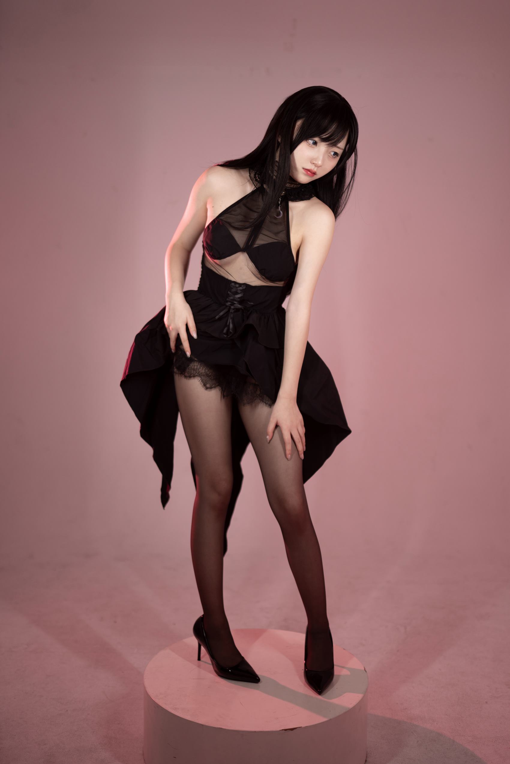 图片[25]-花铃 – 黑丝燕尾礼服[72P] – 速更版-美库