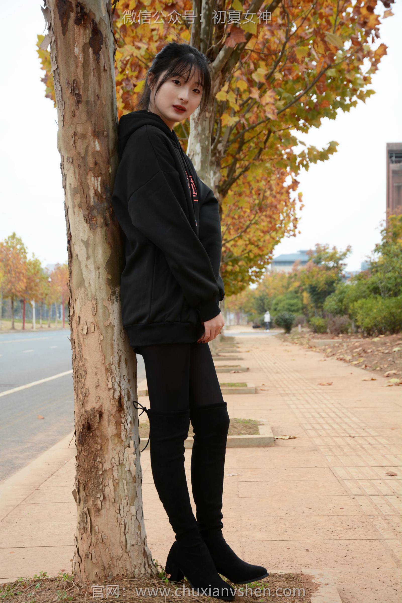 图片[12]-初夏女神 NO.132 安妮 浅看红枫[120P] – 速更版-美库