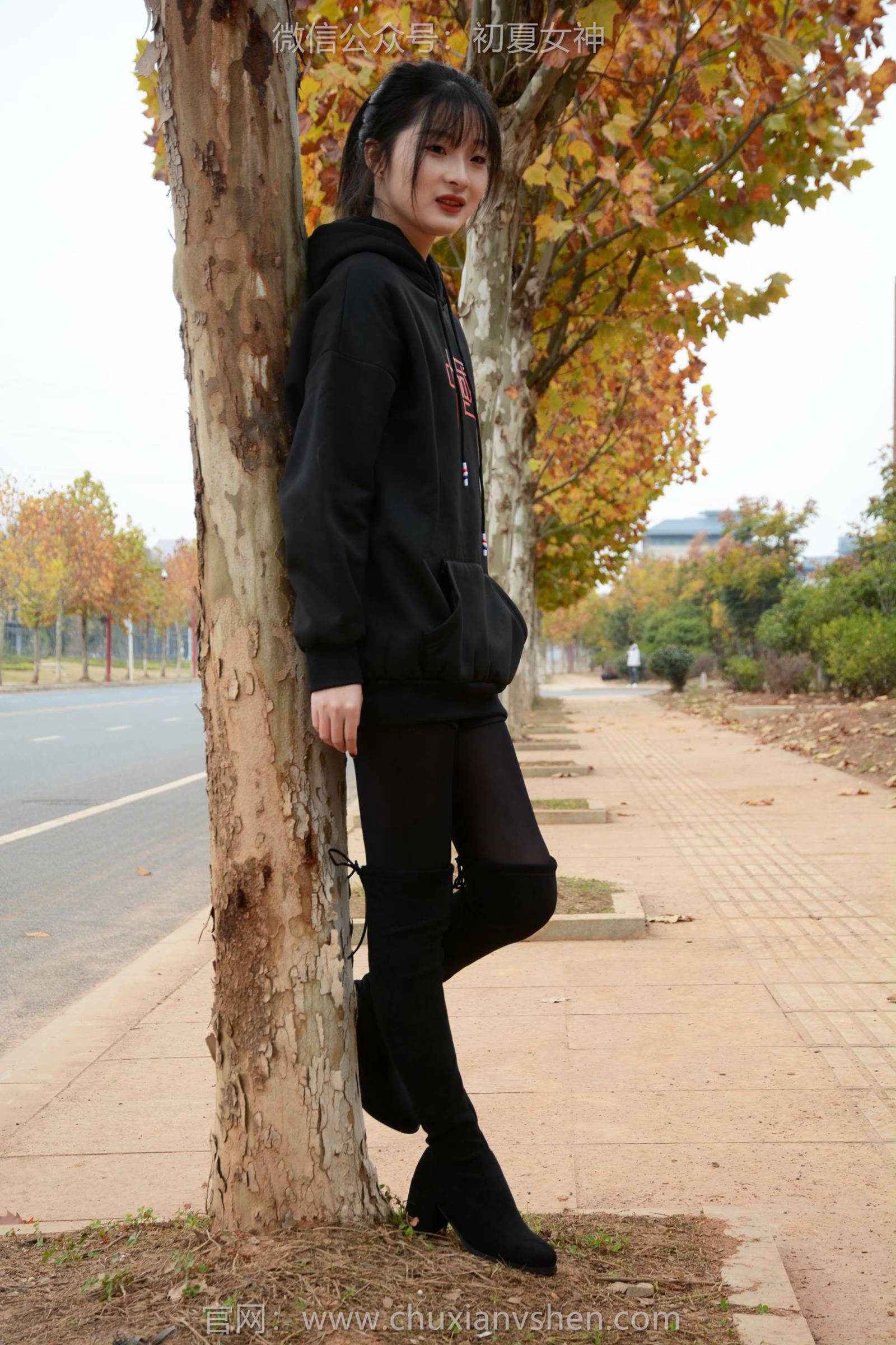 图片[13]-初夏女神 NO.132 安妮 浅看红枫[120P] – 速更版-美库