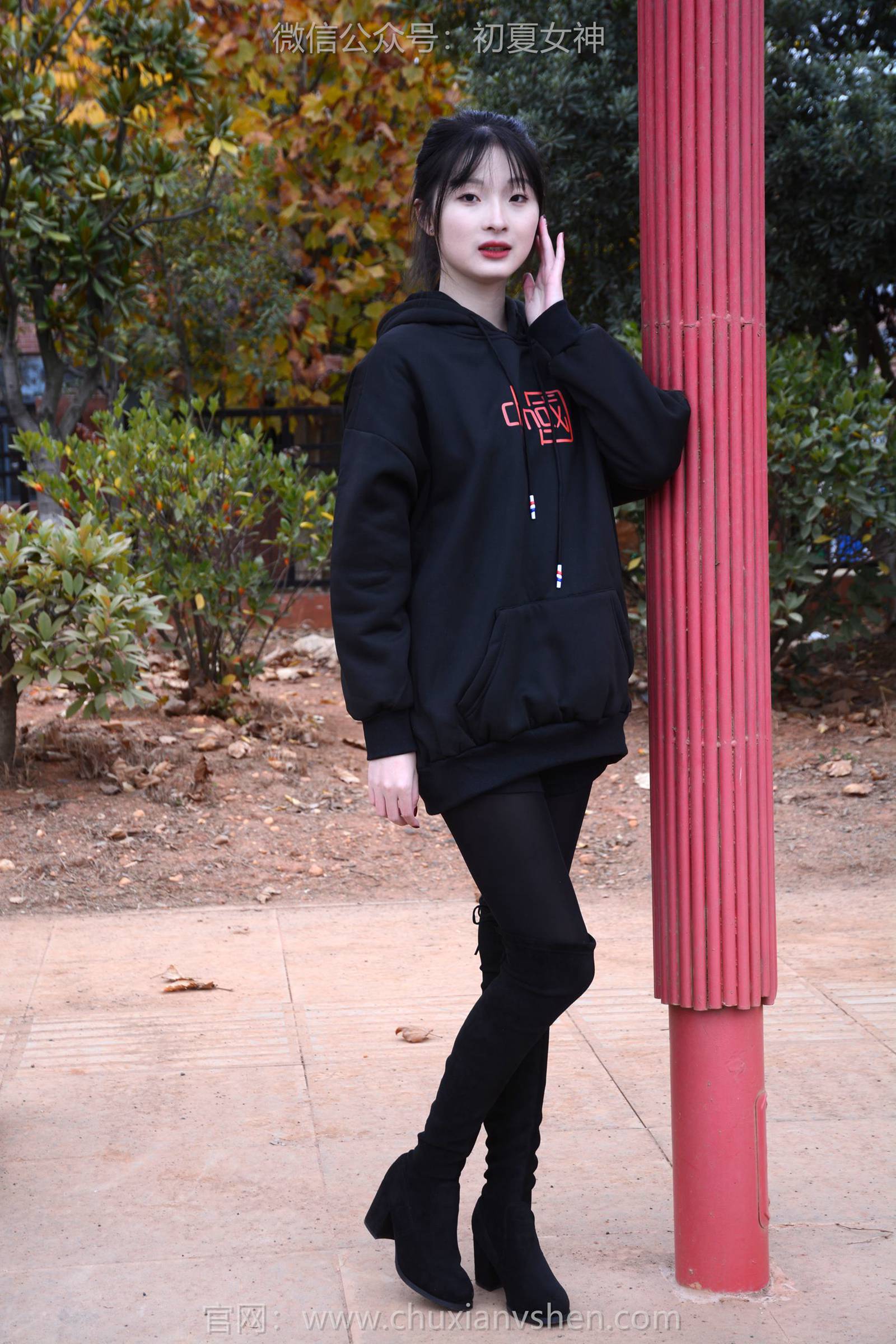 图片[21]-初夏女神 NO.132 安妮 浅看红枫[120P] – 速更版-美库