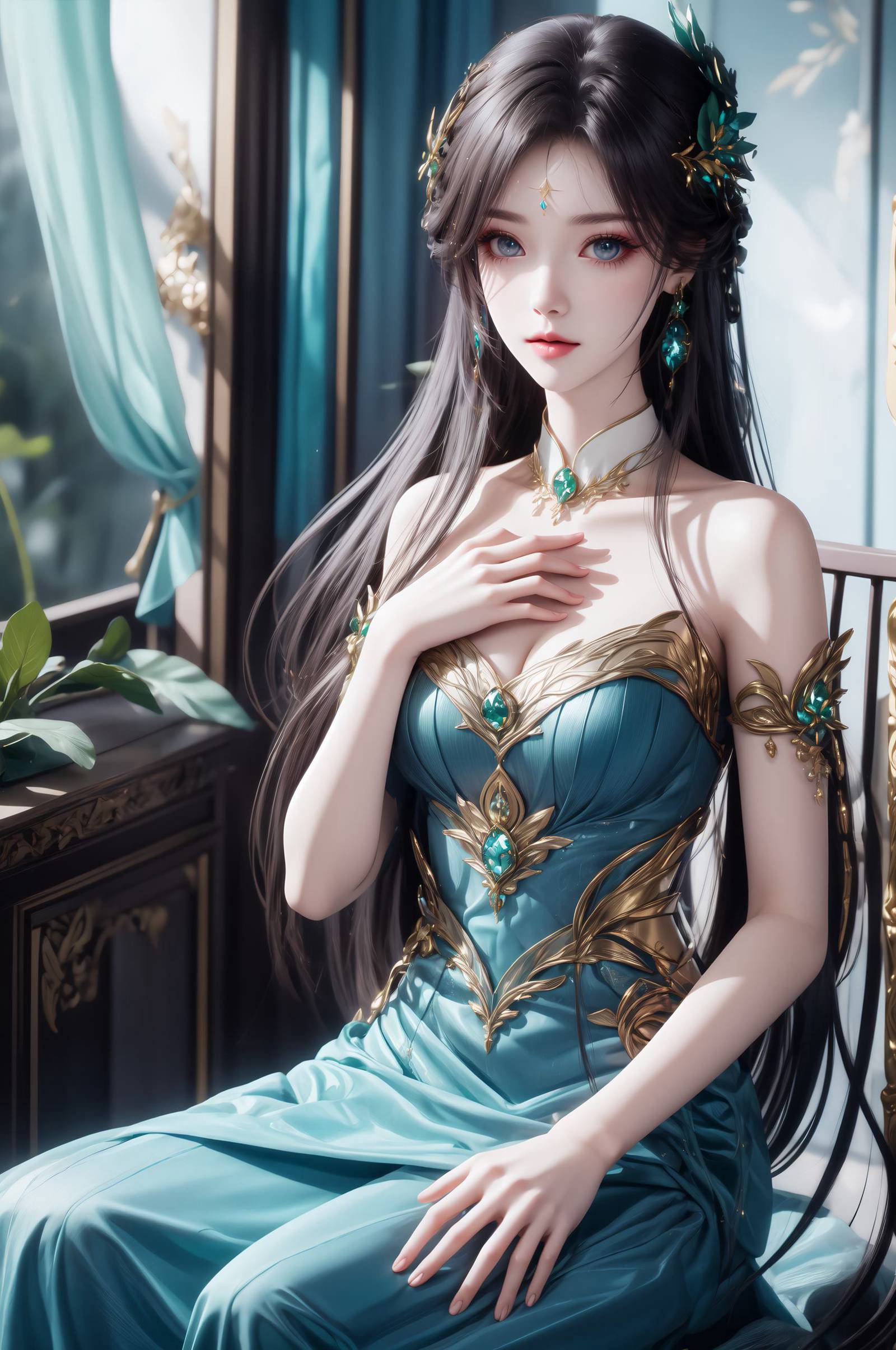 图片[32]-AI绘画 299 萧熏儿[60P] – 速更版-美库