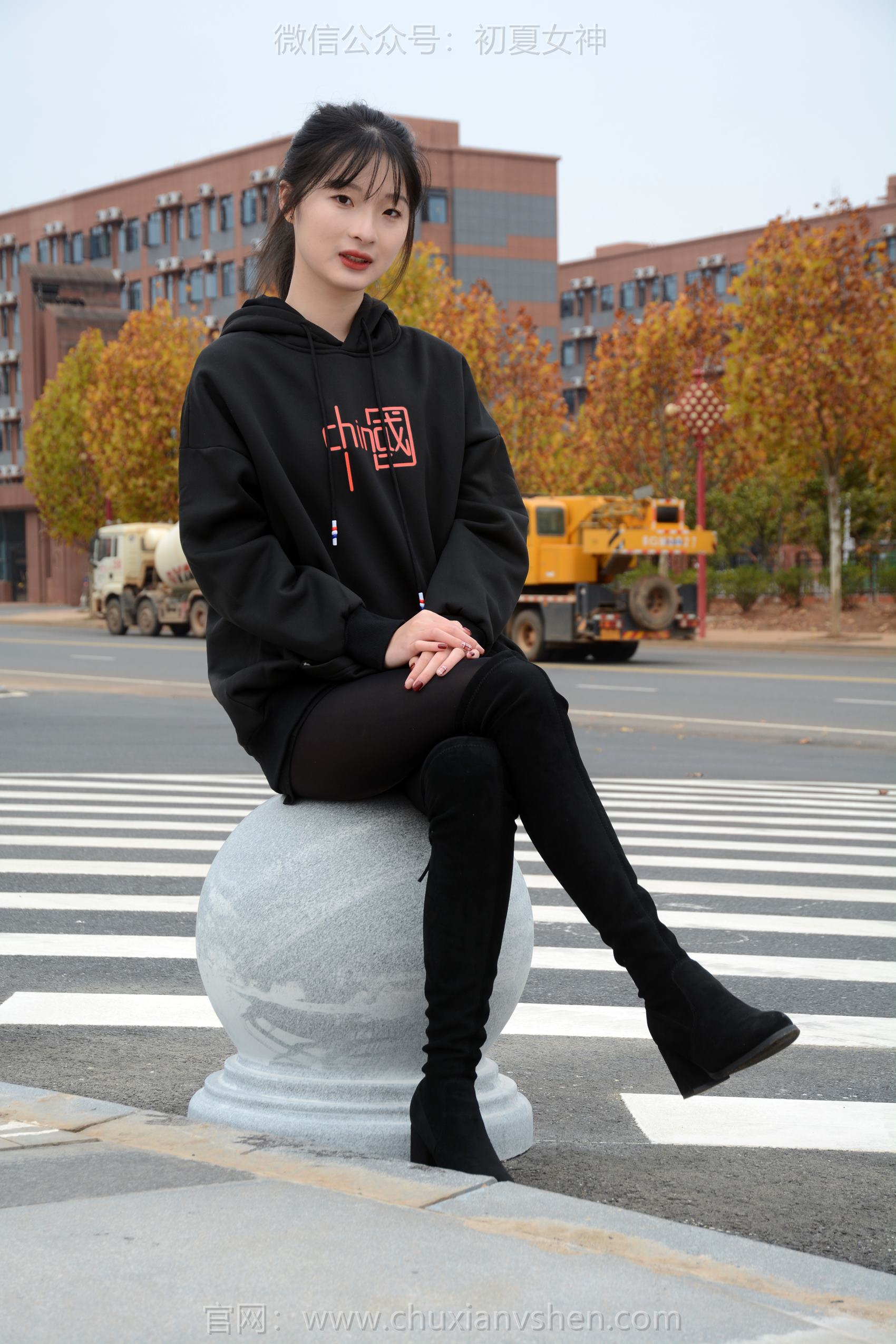 图片[41]-初夏女神 NO.132 安妮 浅看红枫[120P] – 速更版-美库