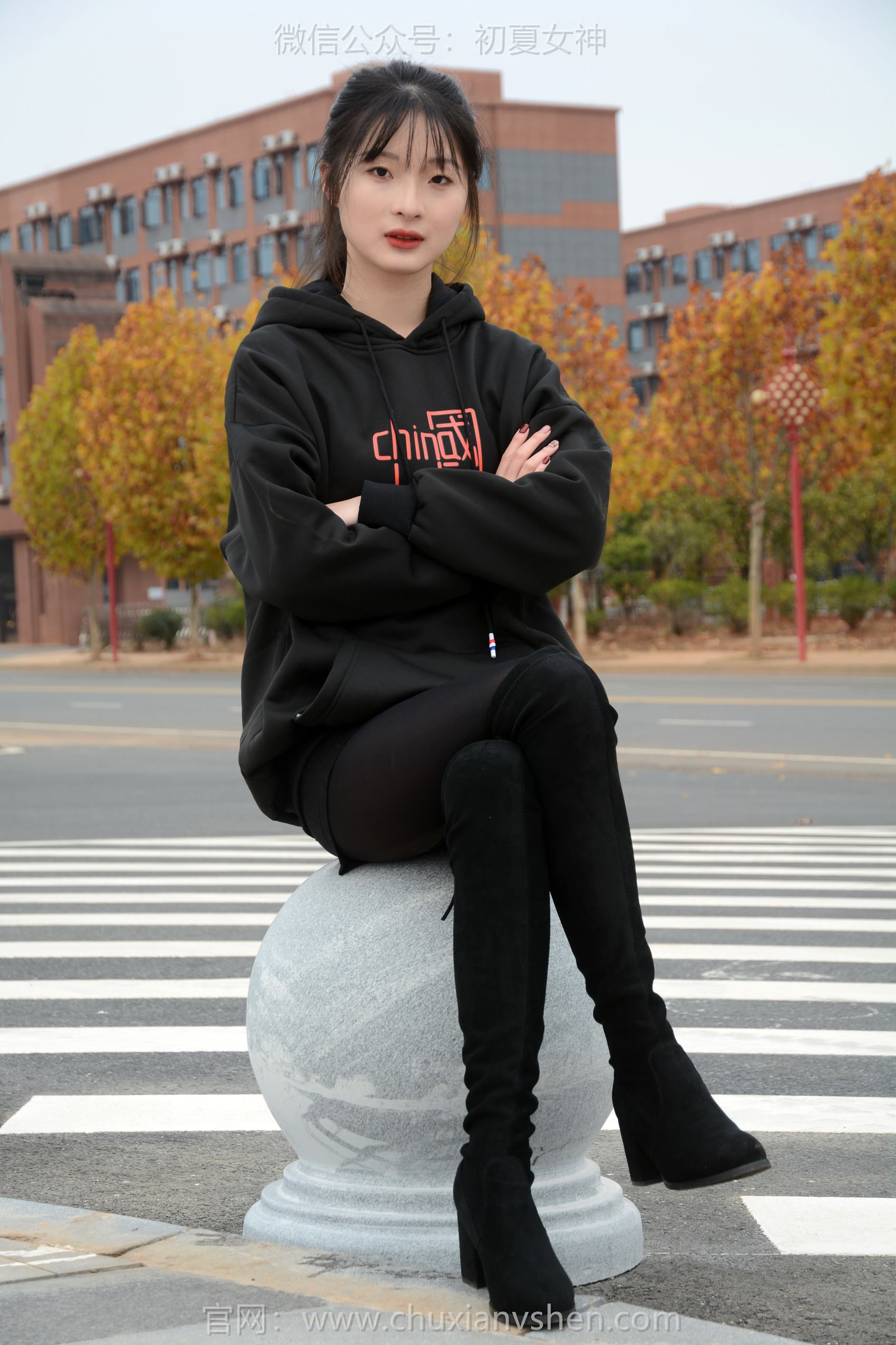 图片[42]-初夏女神 NO.132 安妮 浅看红枫[120P] – 速更版-美库