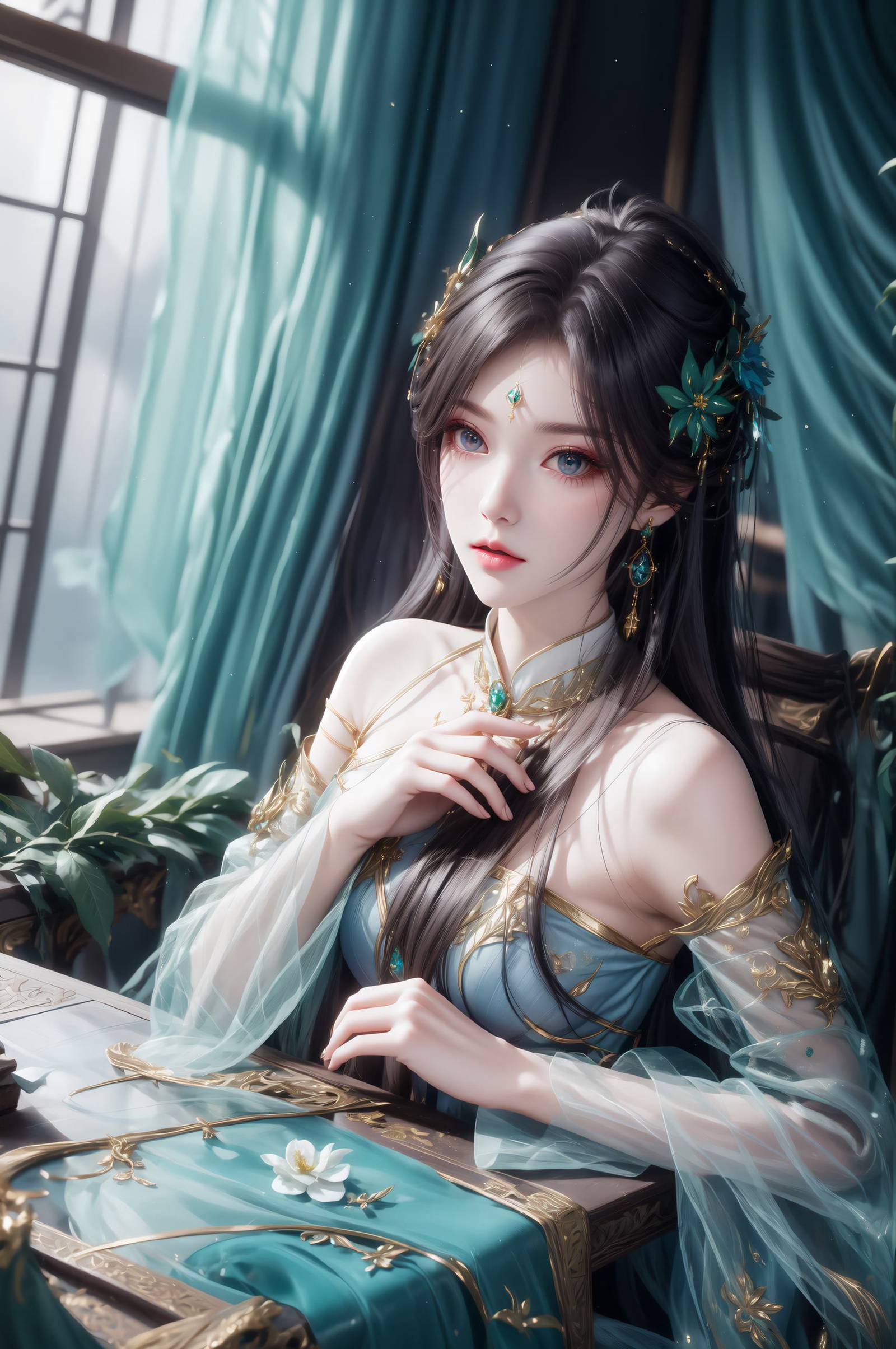 图片[40]-AI绘画 299 萧熏儿[60P] – 速更版-美库