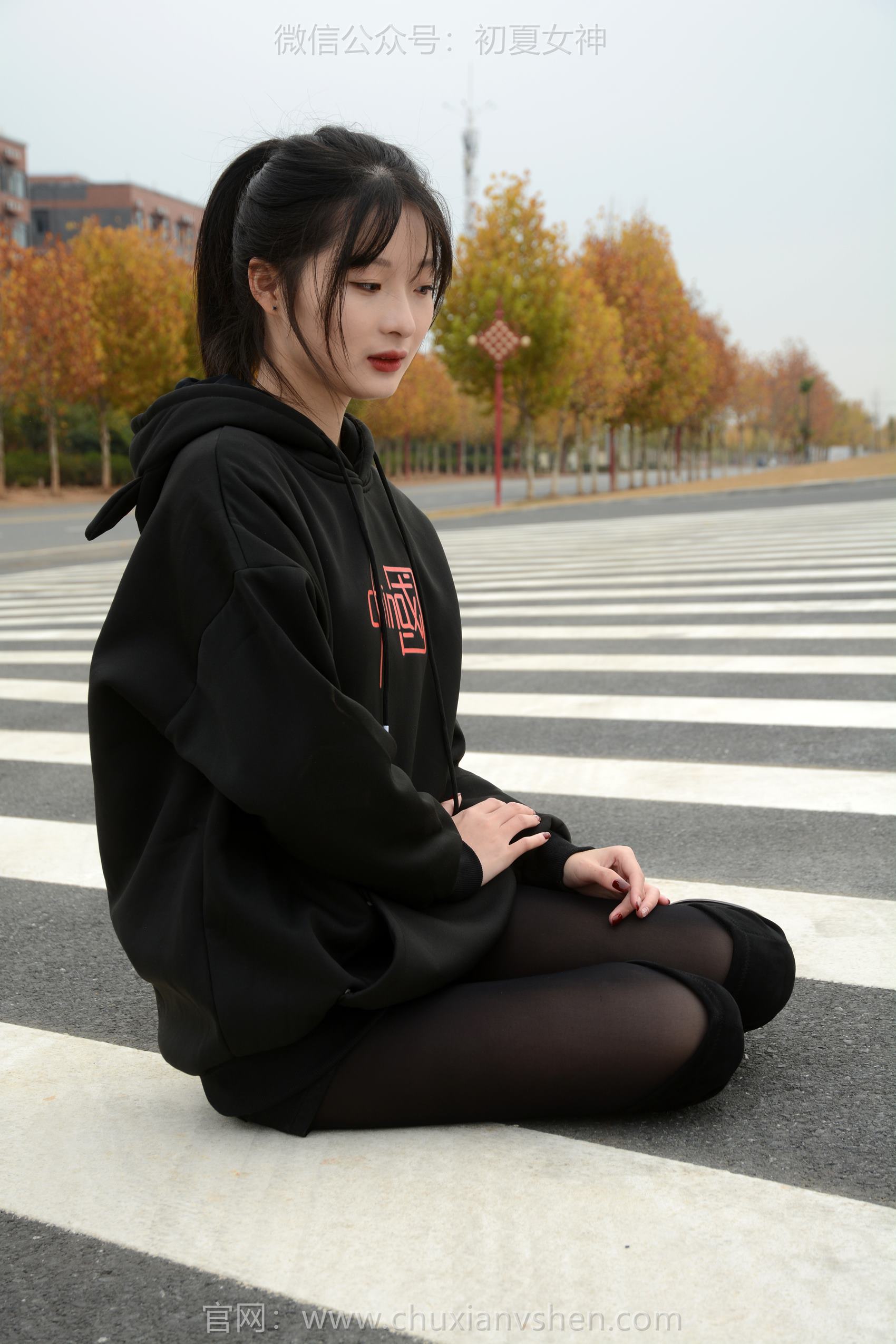 图片[50]-初夏女神 NO.132 安妮 浅看红枫[120P] – 速更版-美库