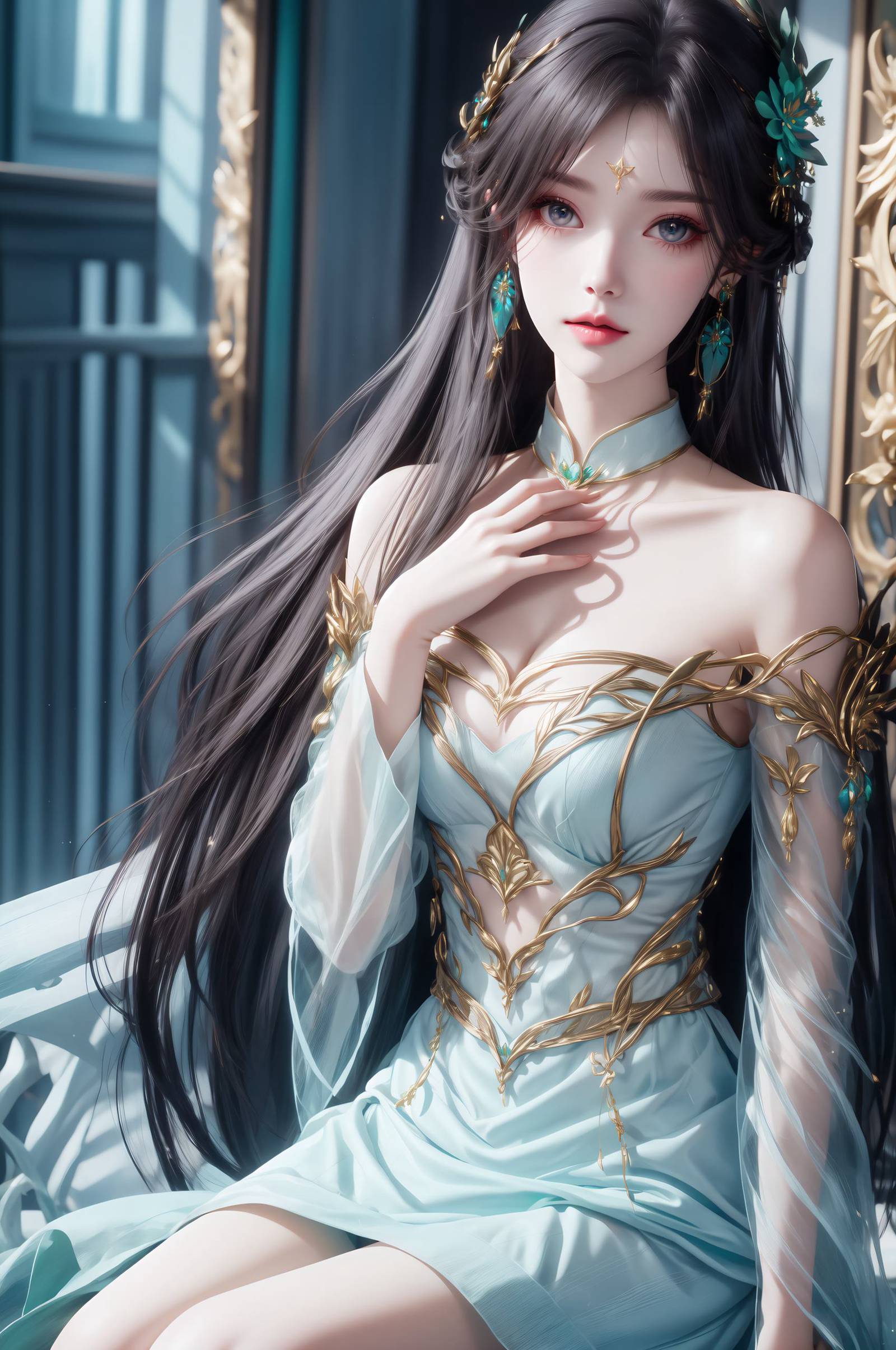 图片[46]-AI绘画 299 萧熏儿[60P] – 速更版-美库