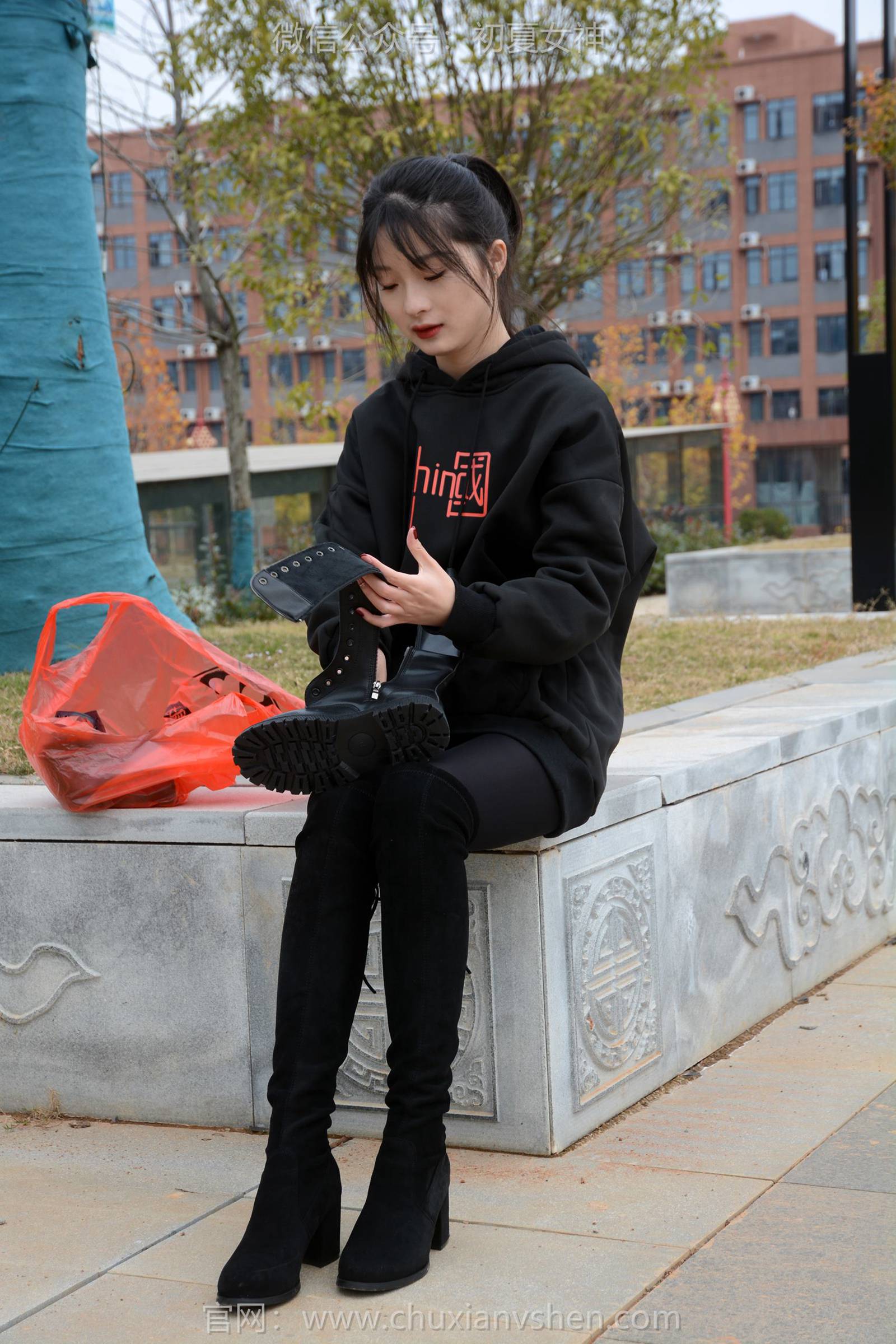 图片[53]-初夏女神 NO.132 安妮 浅看红枫[120P] – 速更版-美库