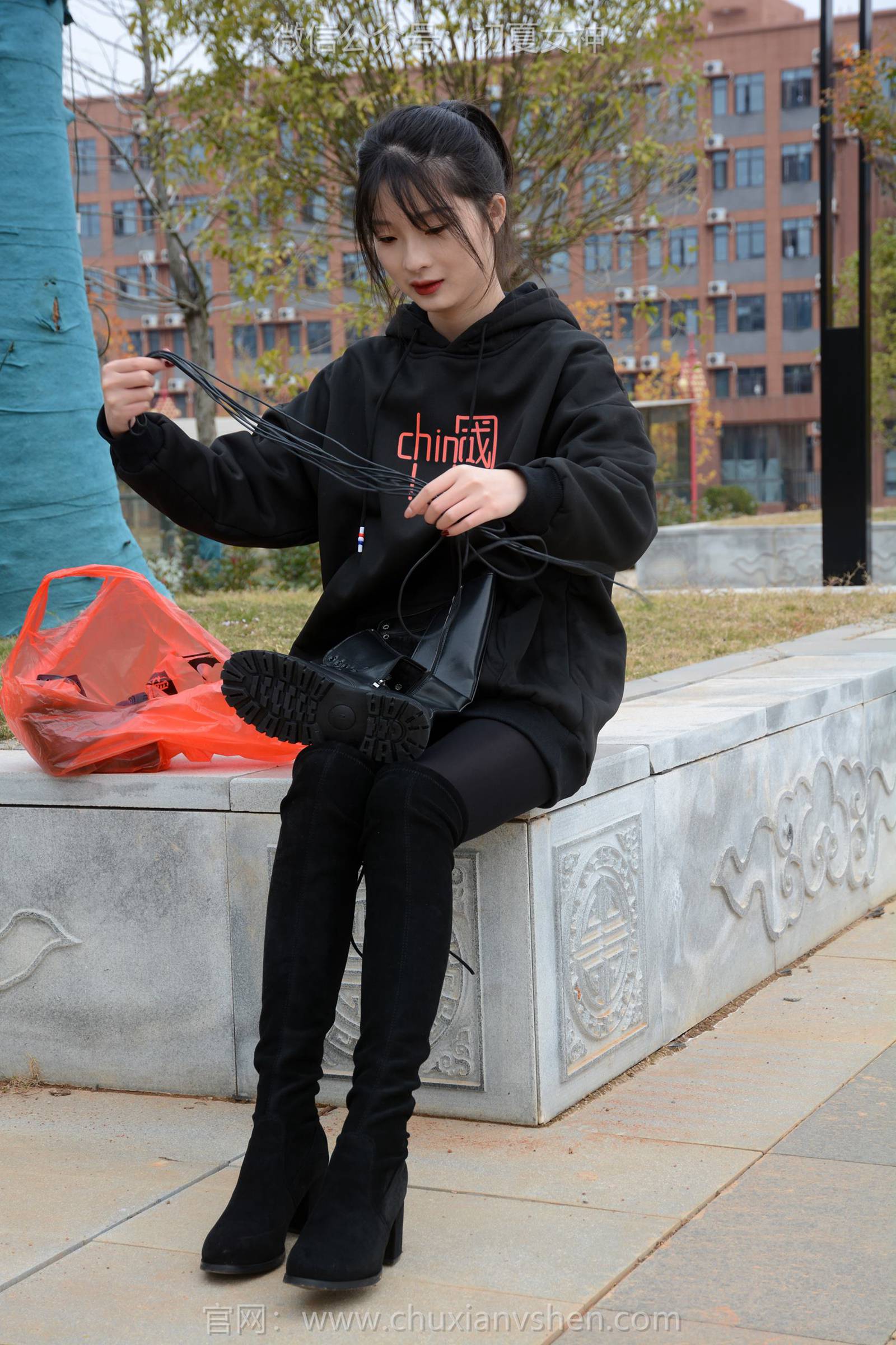 图片[54]-初夏女神 NO.132 安妮 浅看红枫[120P] – 速更版-美库