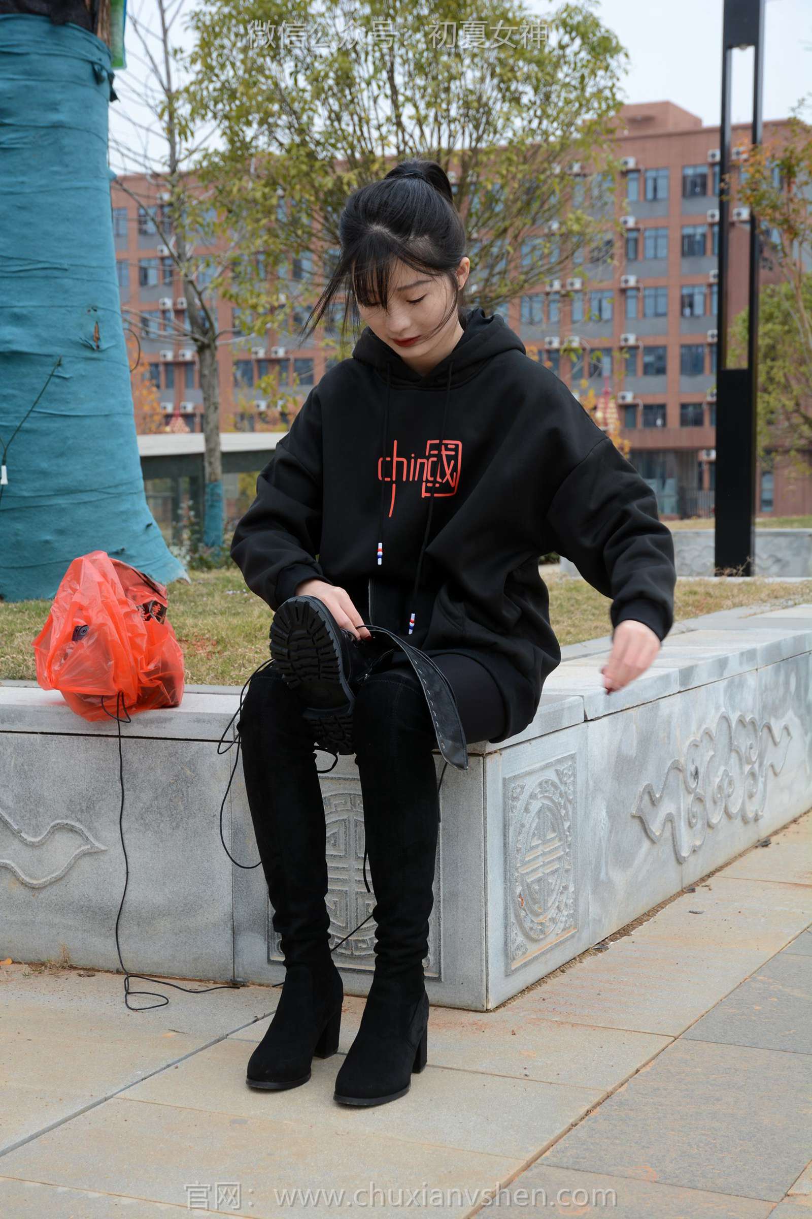 图片[57]-初夏女神 NO.132 安妮 浅看红枫[120P] – 速更版-美库