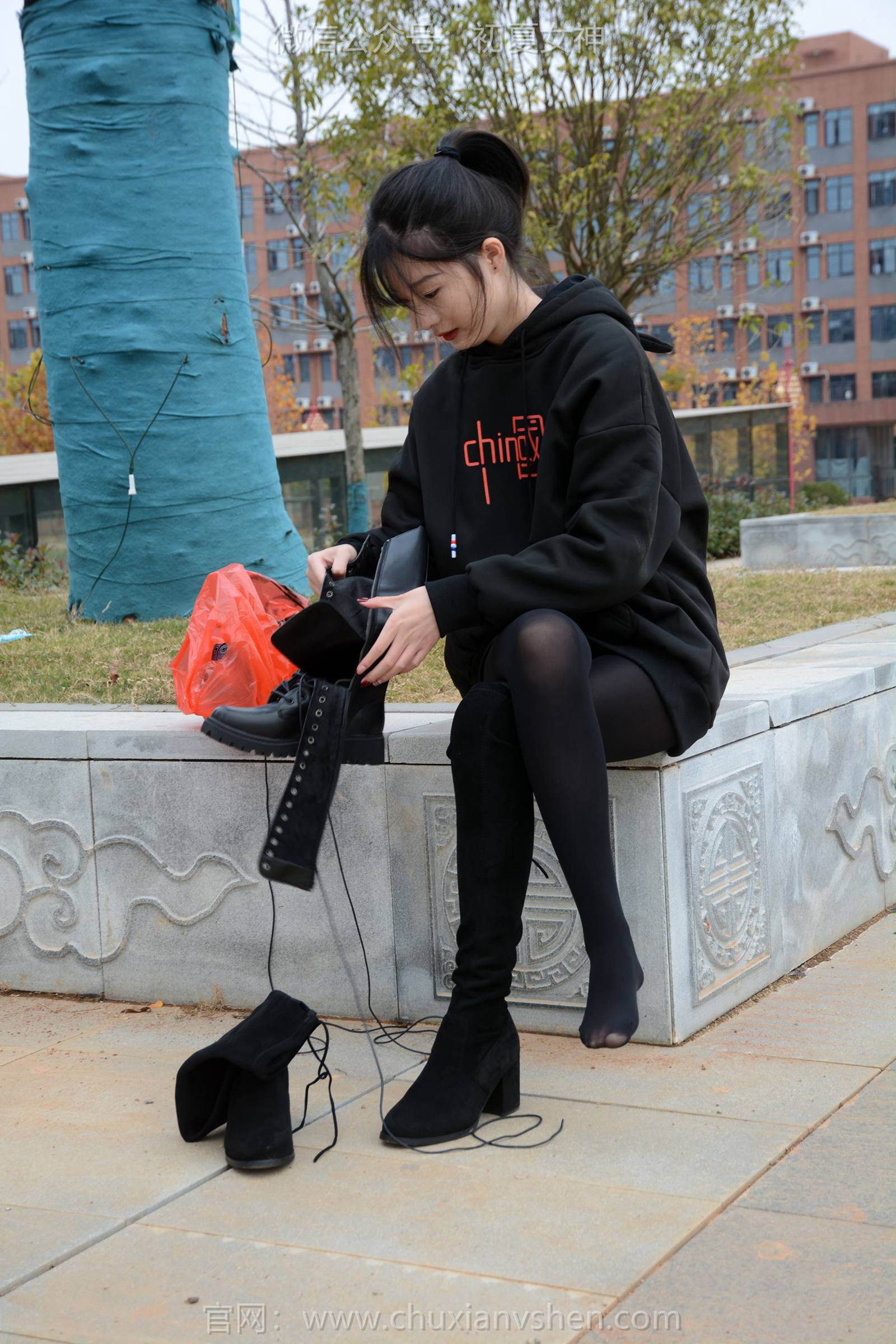 图片[59]-初夏女神 NO.132 安妮 浅看红枫[120P] – 速更版-美库