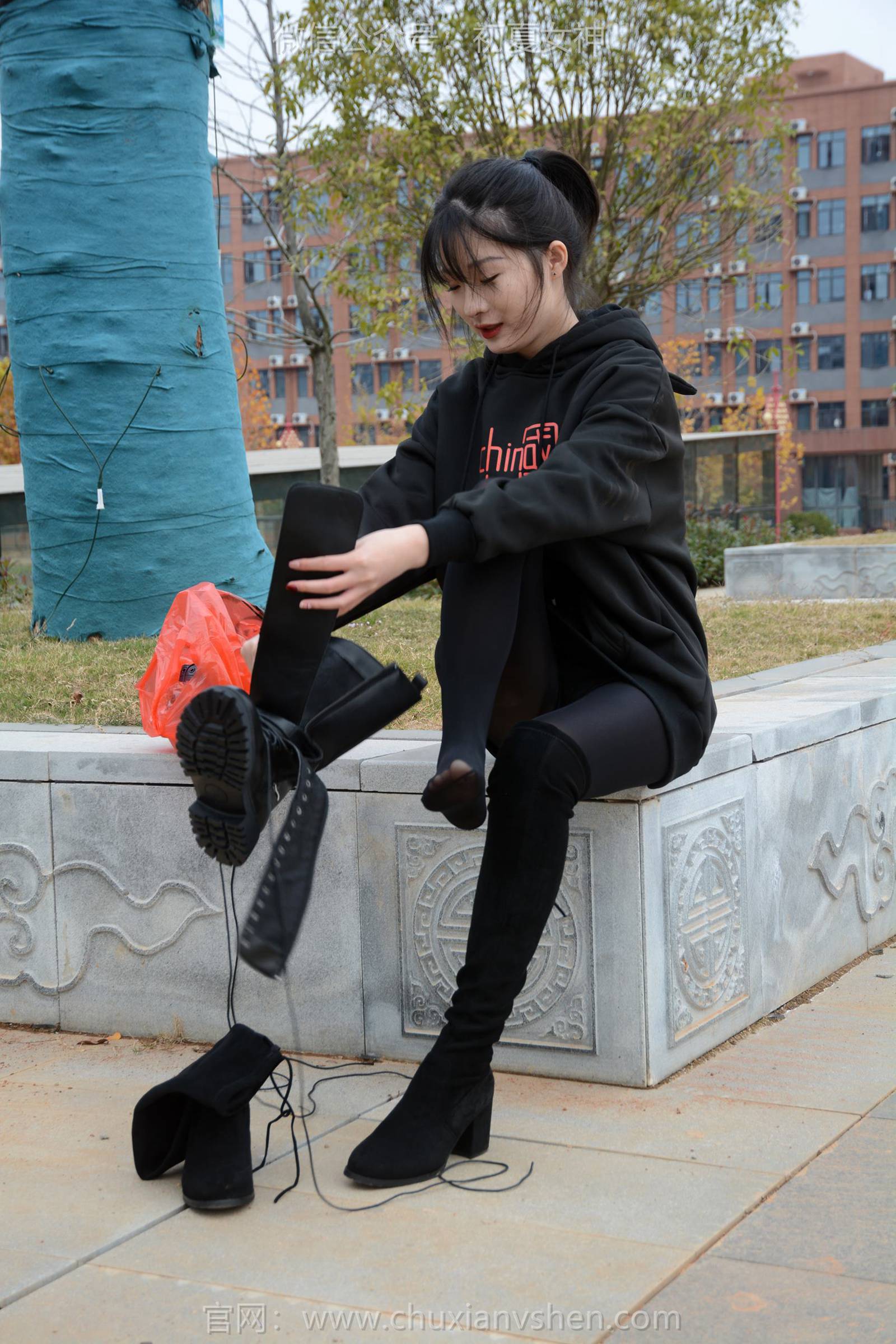 图片[60]-初夏女神 NO.132 安妮 浅看红枫[120P] – 速更版-美库