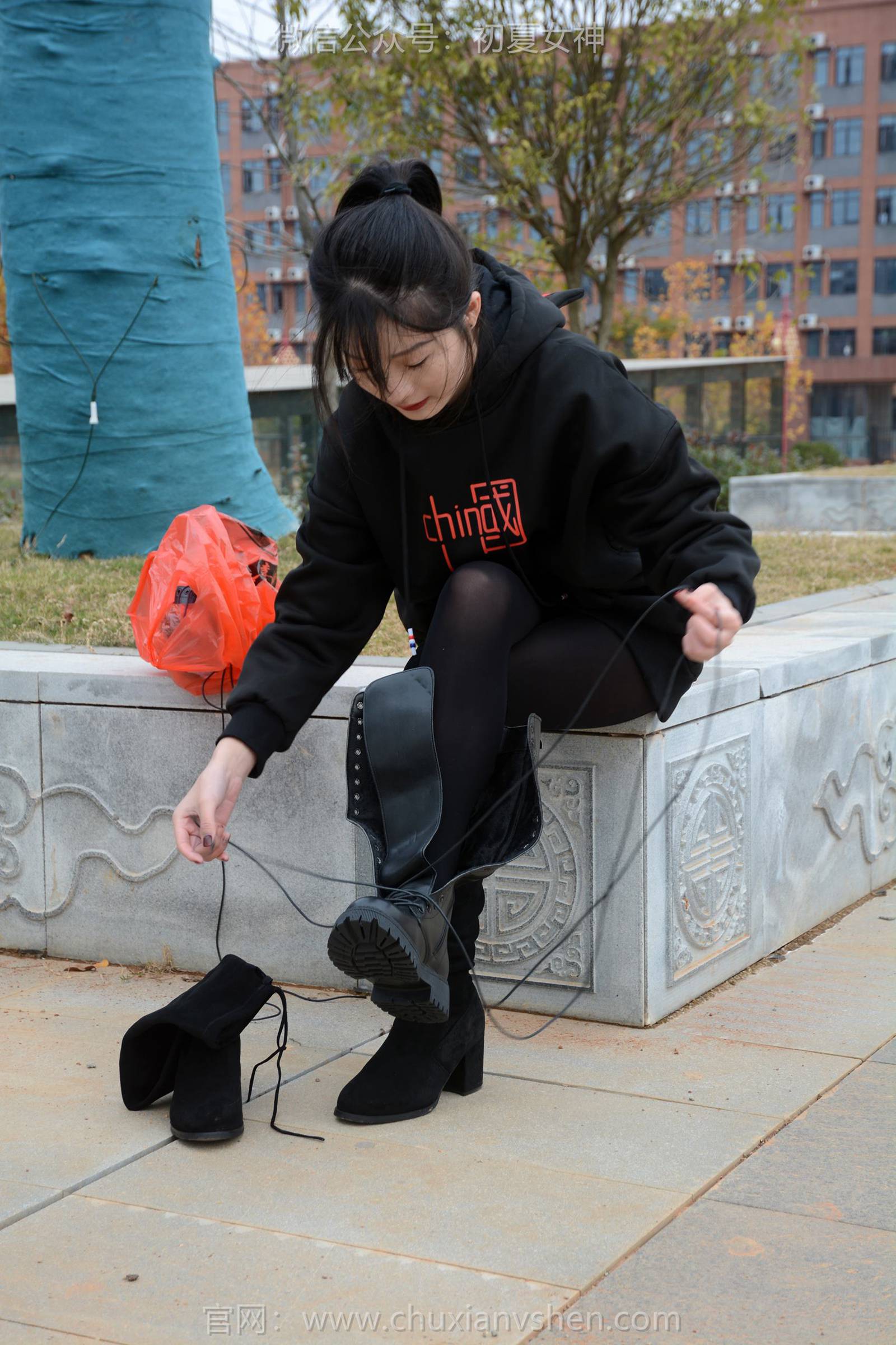 图片[64]-初夏女神 NO.132 安妮 浅看红枫[120P] – 速更版-美库