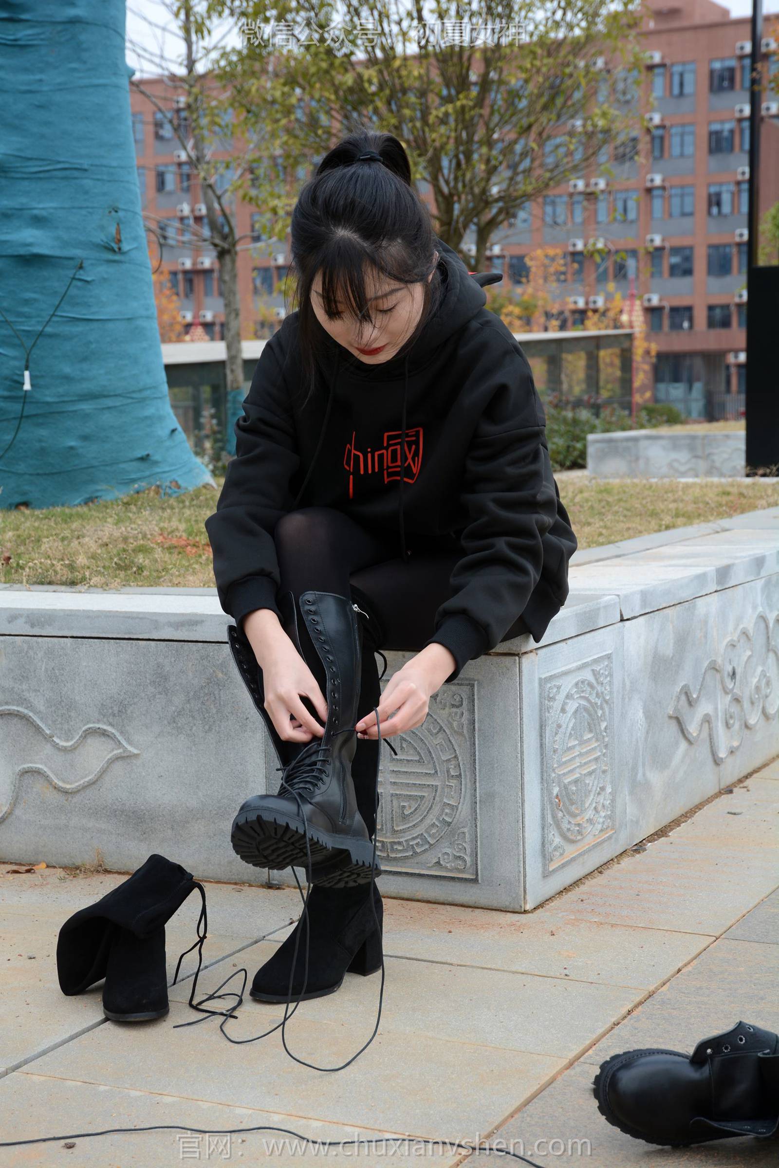 图片[66]-初夏女神 NO.132 安妮 浅看红枫[120P] – 速更版-美库